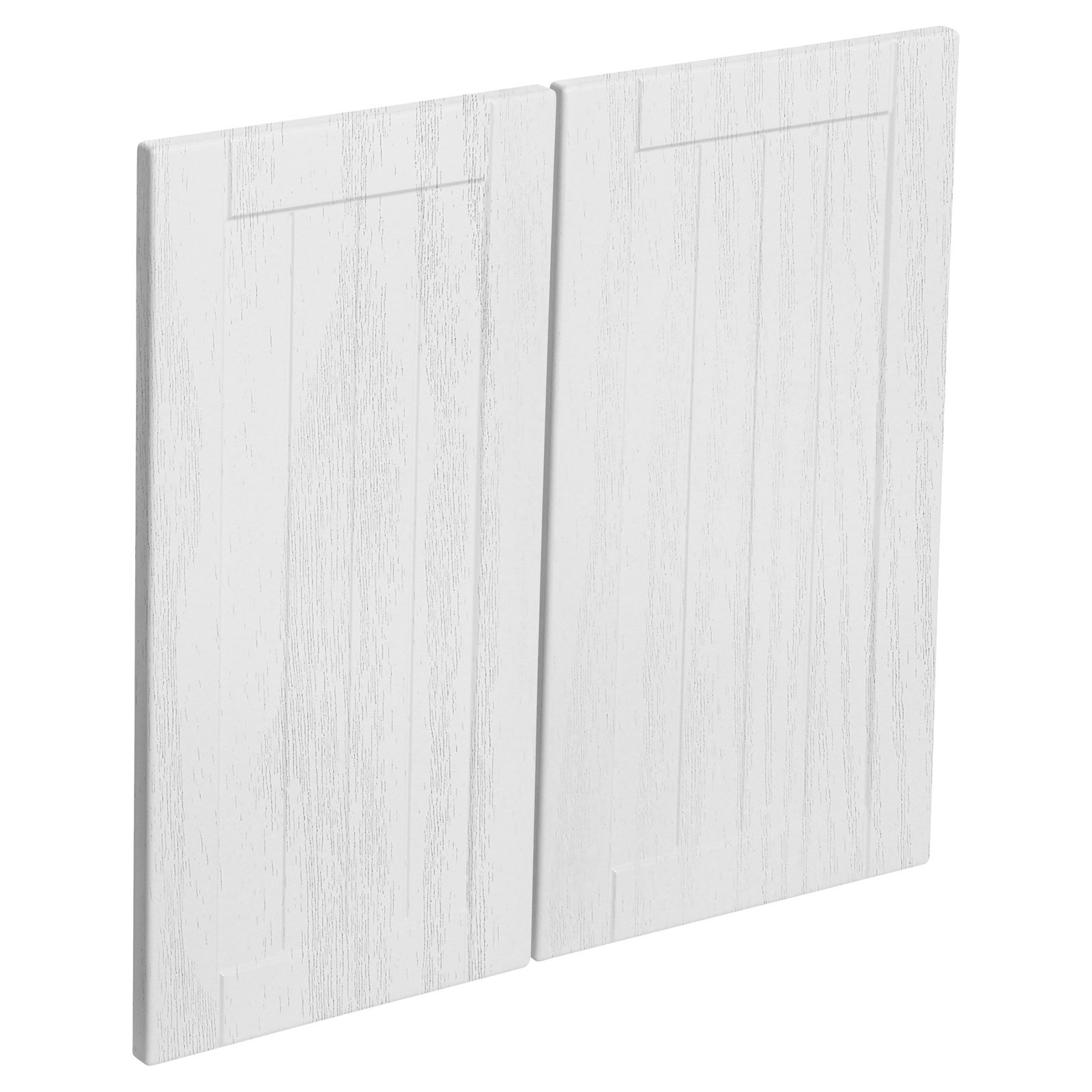 Kaboodle 600mm Provincial White Country Rangehood Door 2 Pack