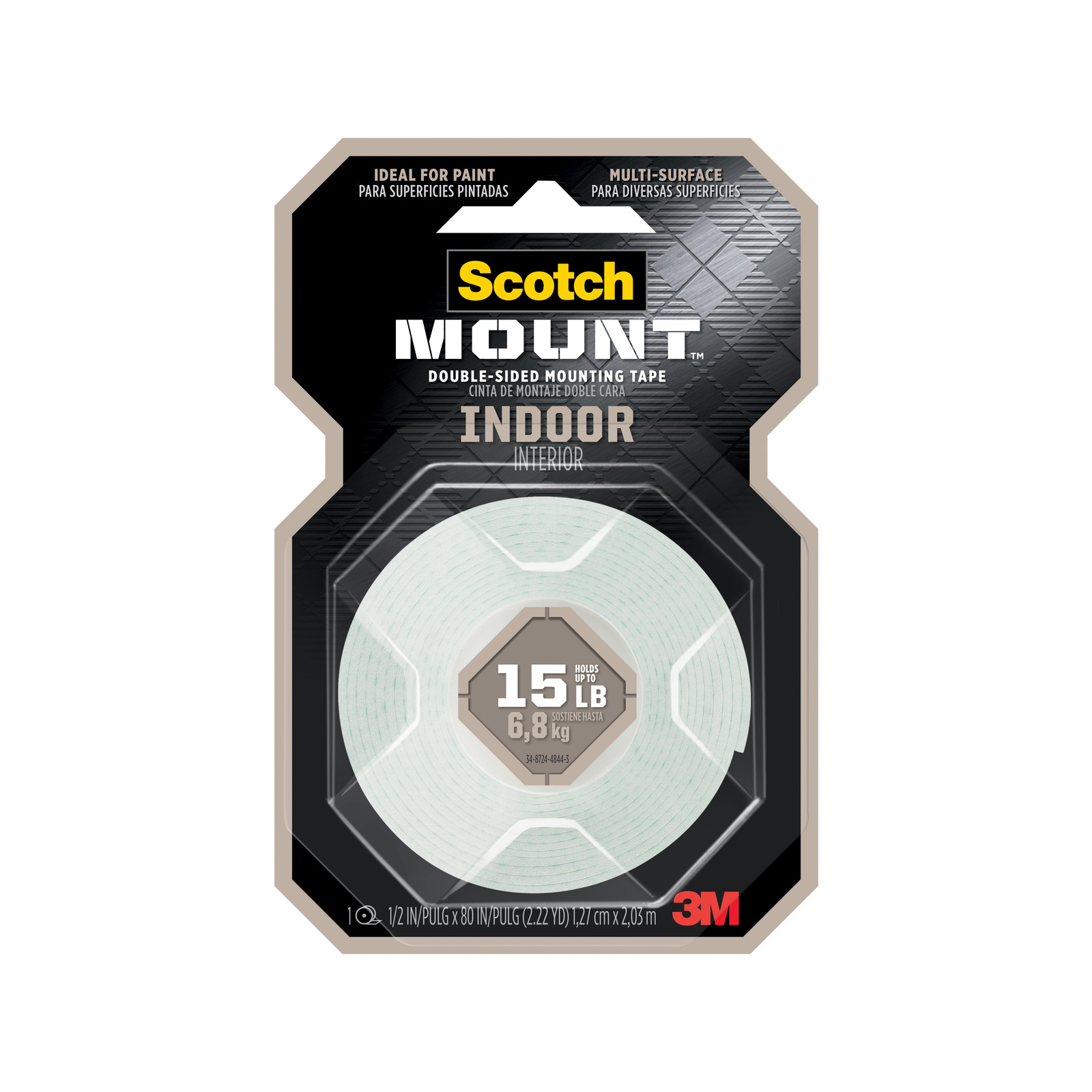 ScotchMount 2.54 x 318 cm Indoor DoubleSided Mounting Tape Bunnings