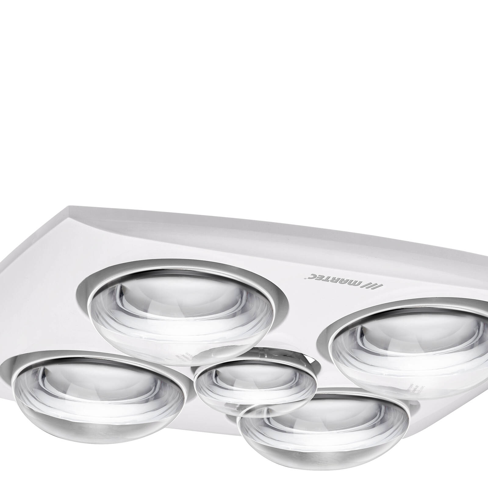 Martec 25W Contour 4 3-In-1 Bathroom Heater Exhaust Fan And LED - Bunnings  Australia