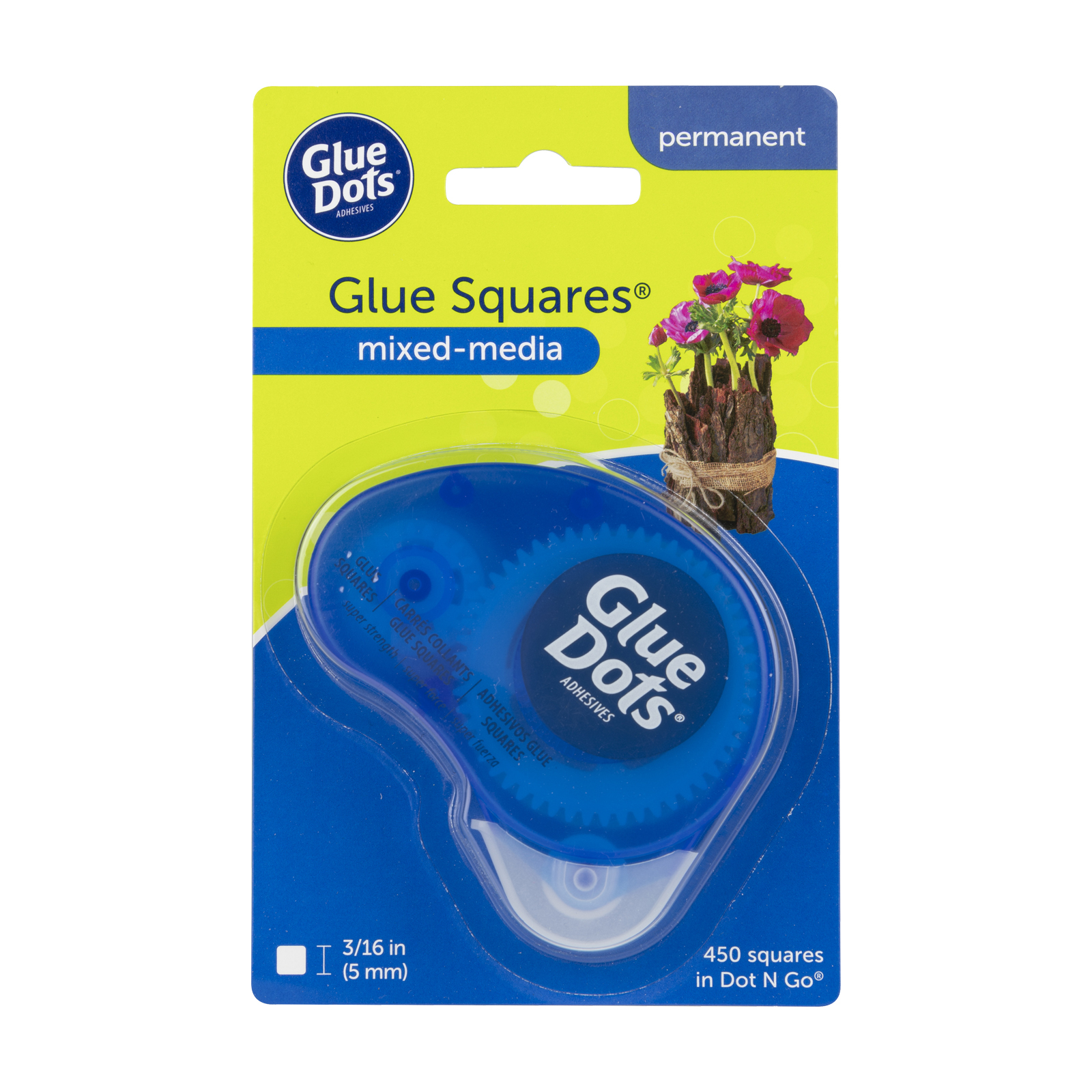 Glue Dots Permanent Glue Squares Dispenser 450 Dots Bunnings Australia