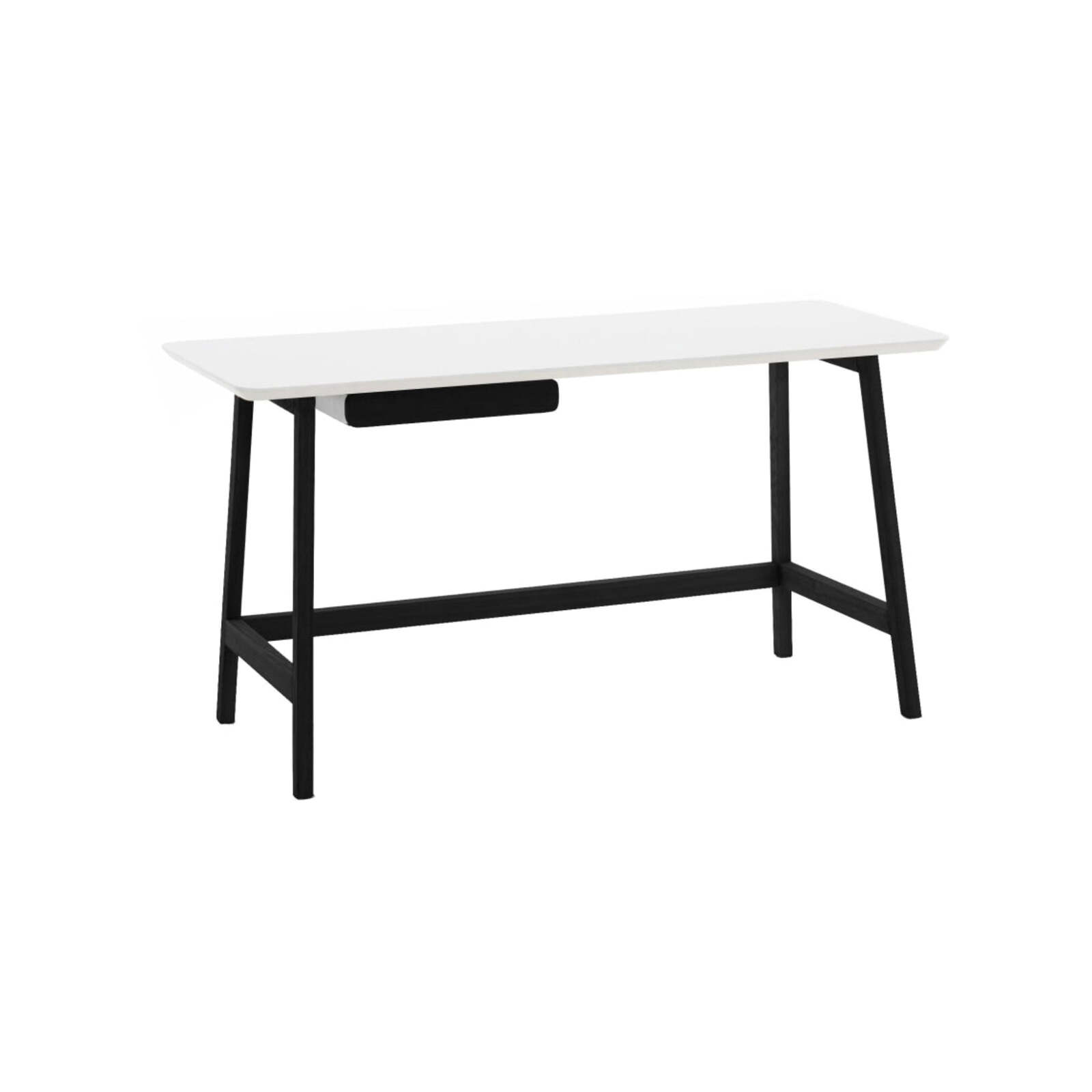 HomeStar Alexandria Office Study Comptuer Working Desk Black