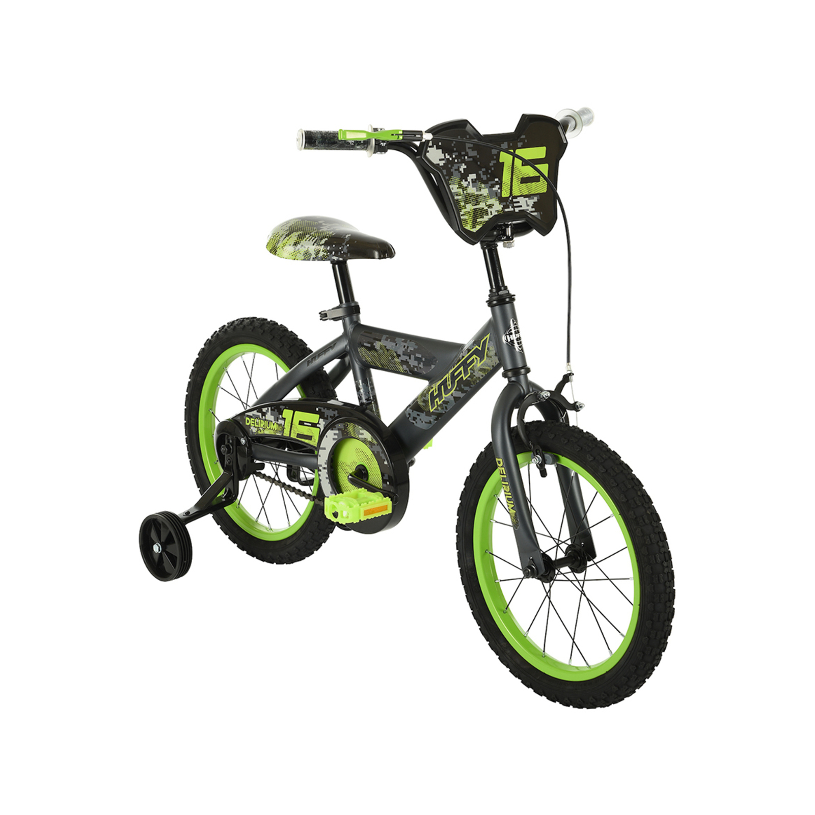 Huffy Delirium 16" Kids Bicycle Bike 46yr Height 107122cm Grey