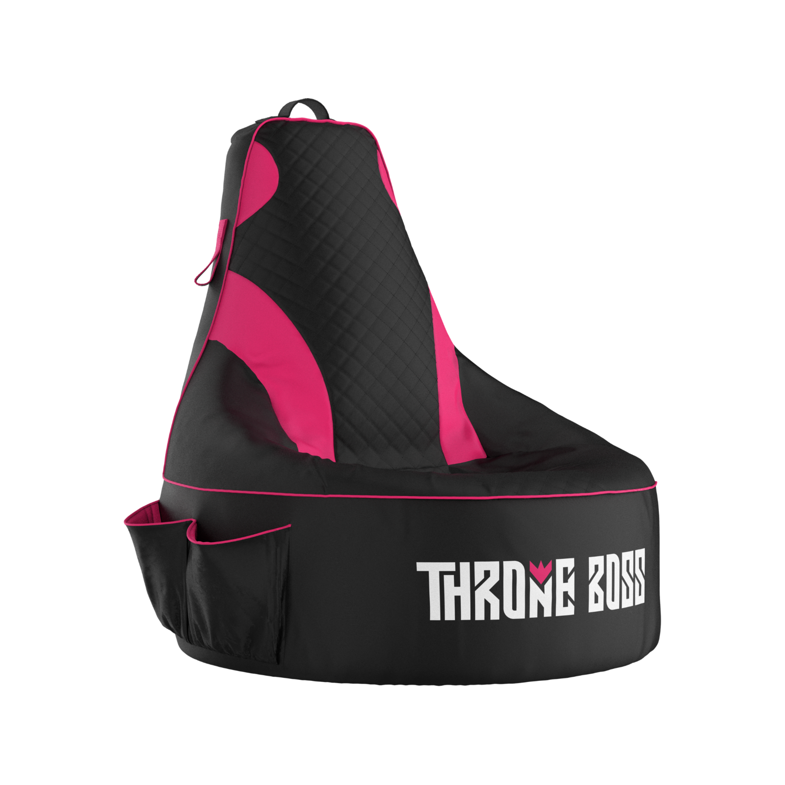 Throne Boss Adult Pink Gaming Bean Bag Chair Bunnings Australia
