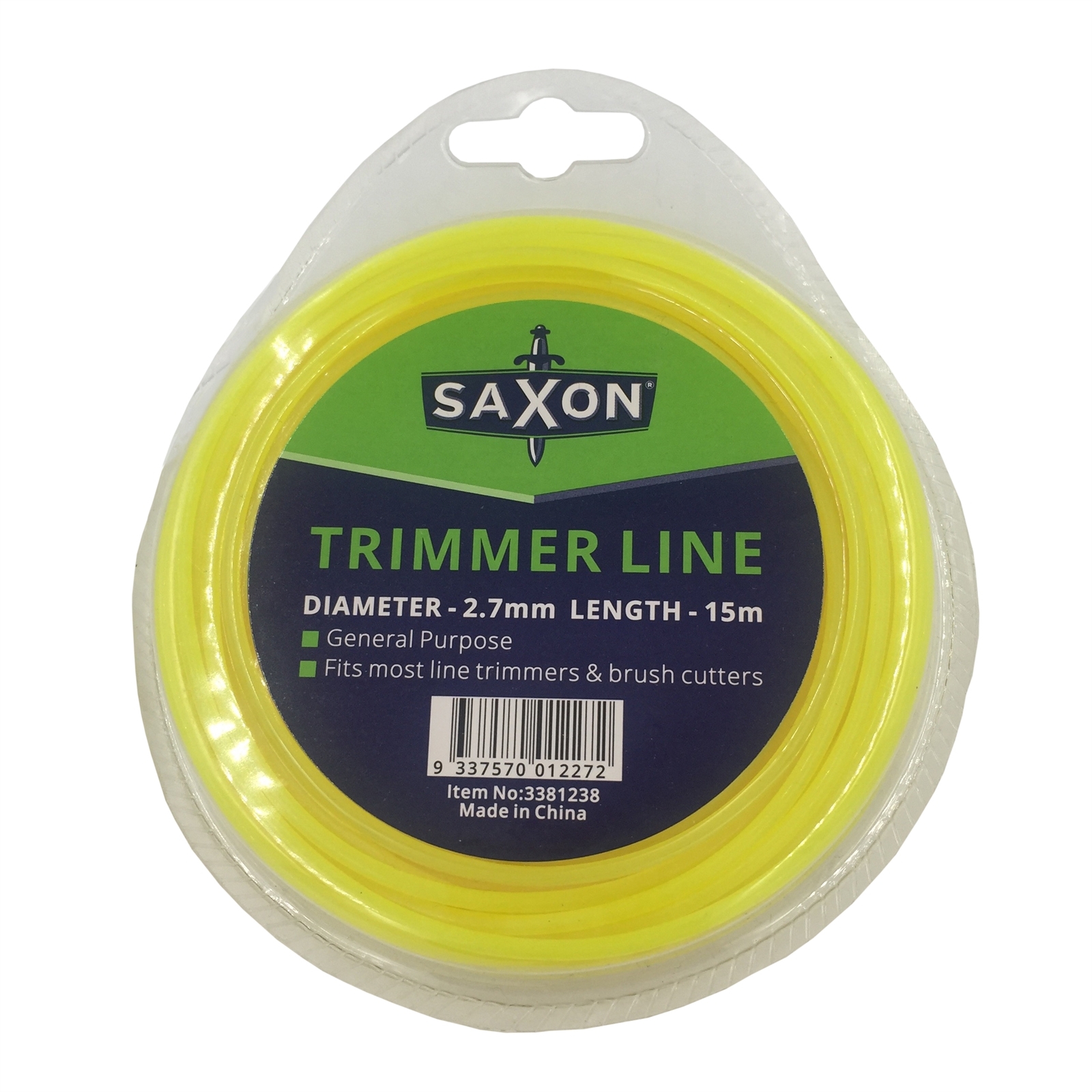 Saxon 15m Trimmer Line 2.7mm Bunnings Australia