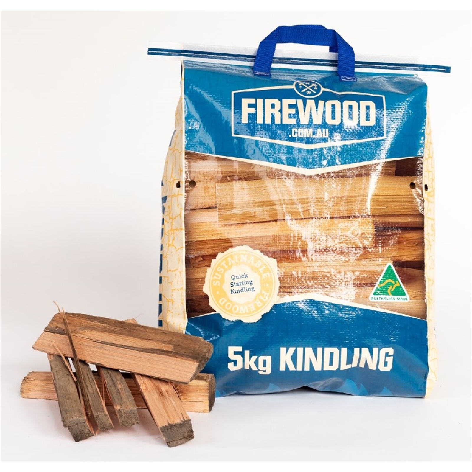 5kg Bagged Hardwood Kindling - Bunnings Australia