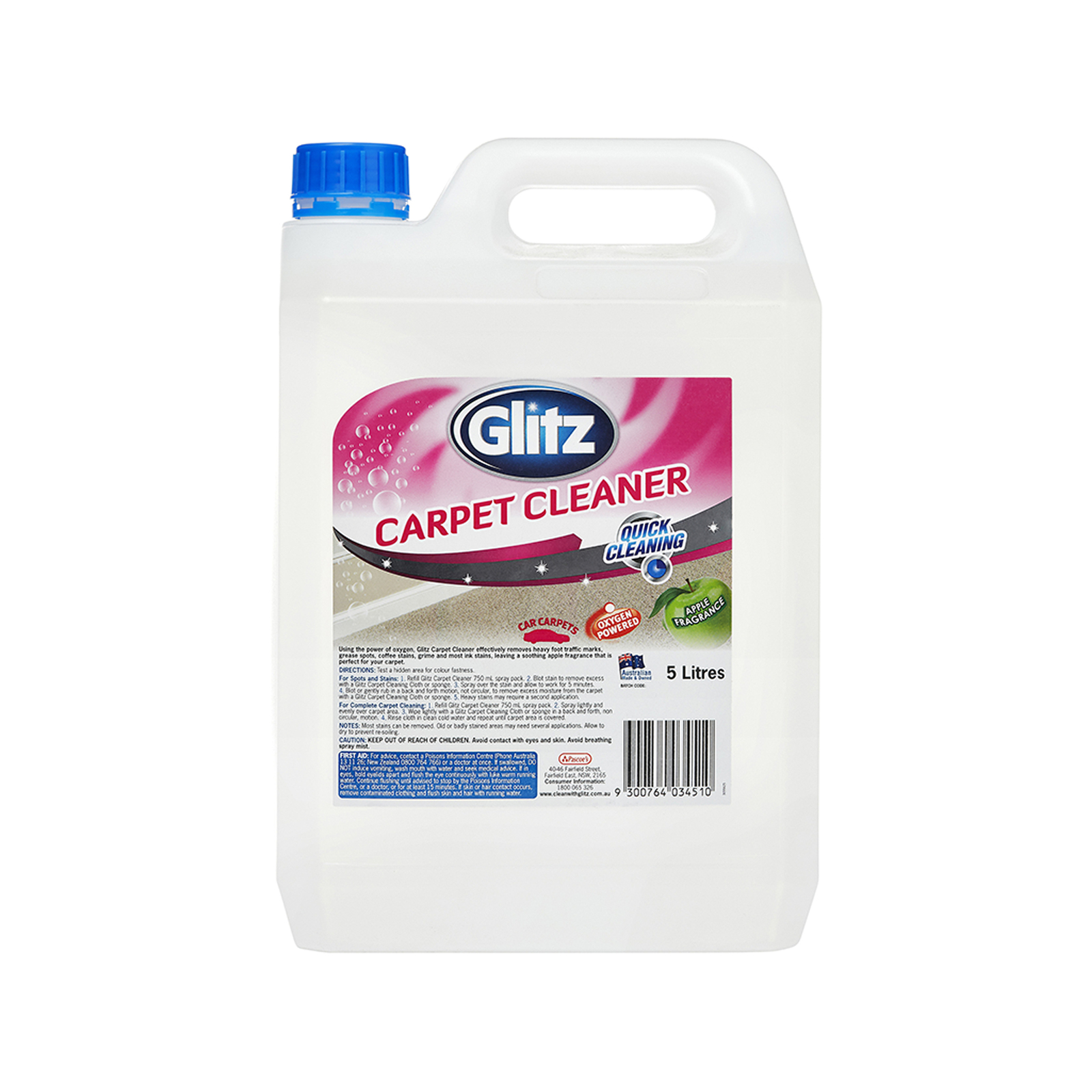 Glitz 5L Carpet Stain Remover Bunnings Australia