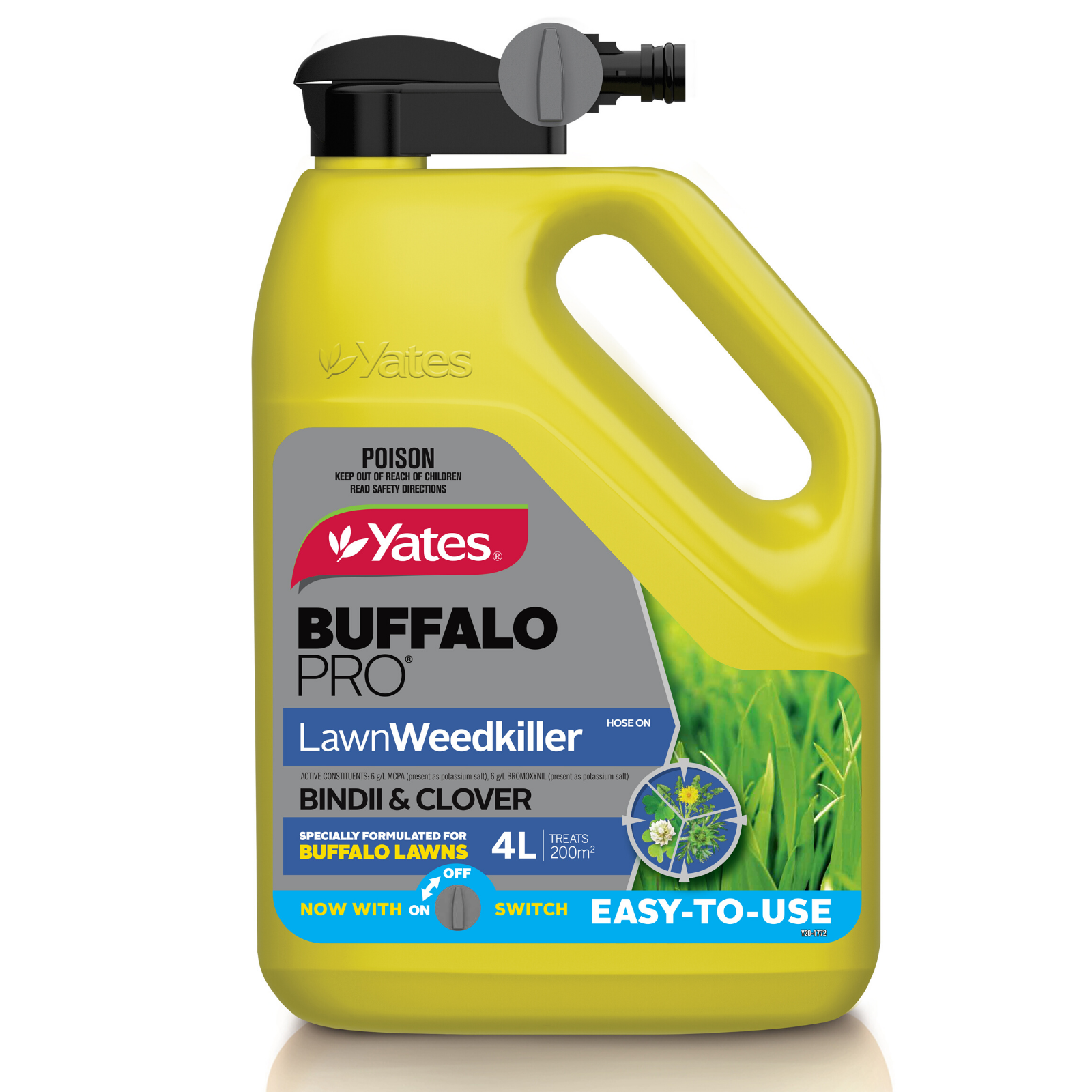 Yates 4L BuffaloPro Hose On Lawn Weed Killer Bunnings Australia