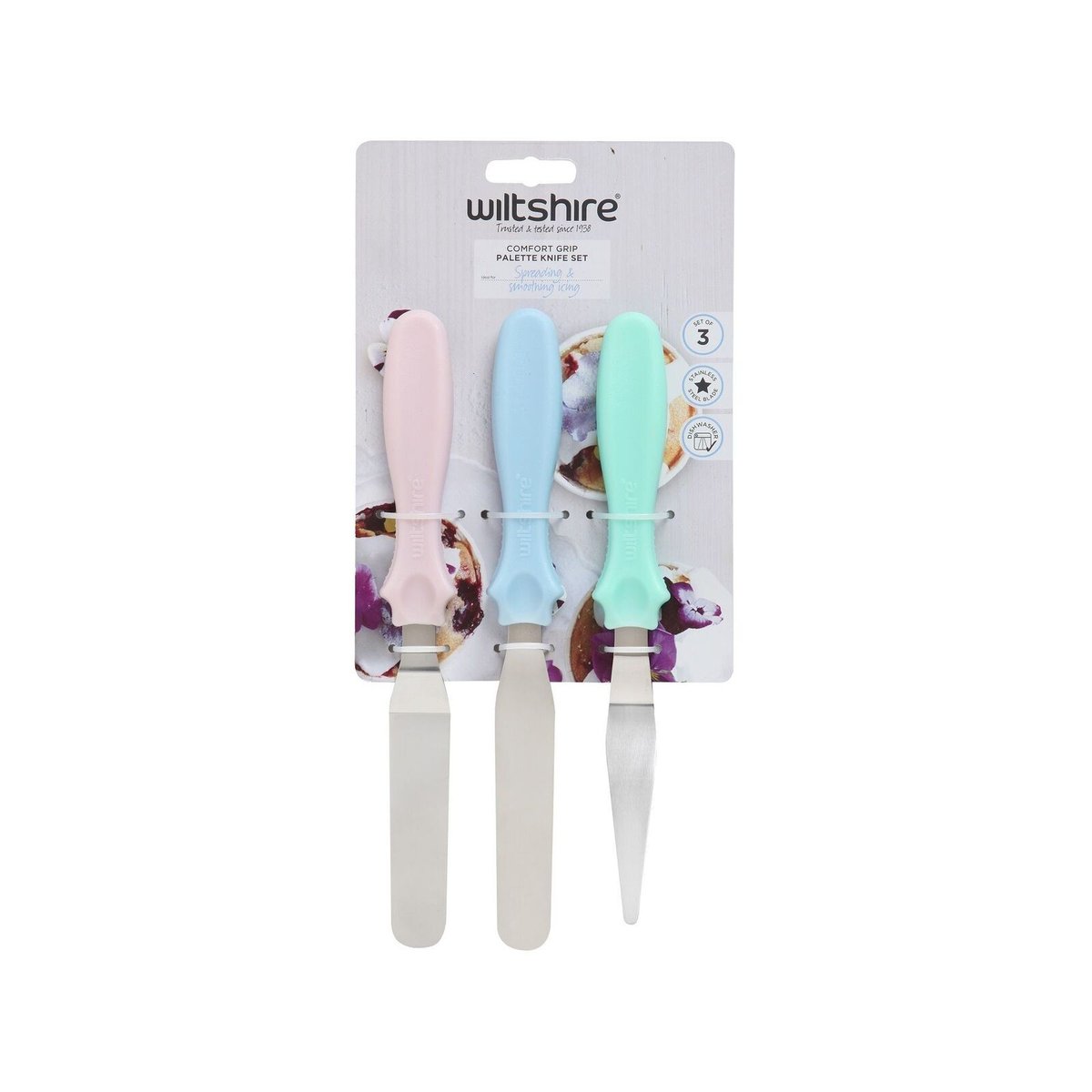 Wiltshire Comfort Grip Palette Knife Set Bunnings Australia