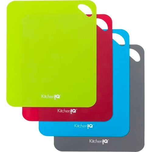 KitchenIQ 4pk Flexible Cutting Boards Bunnings Australia