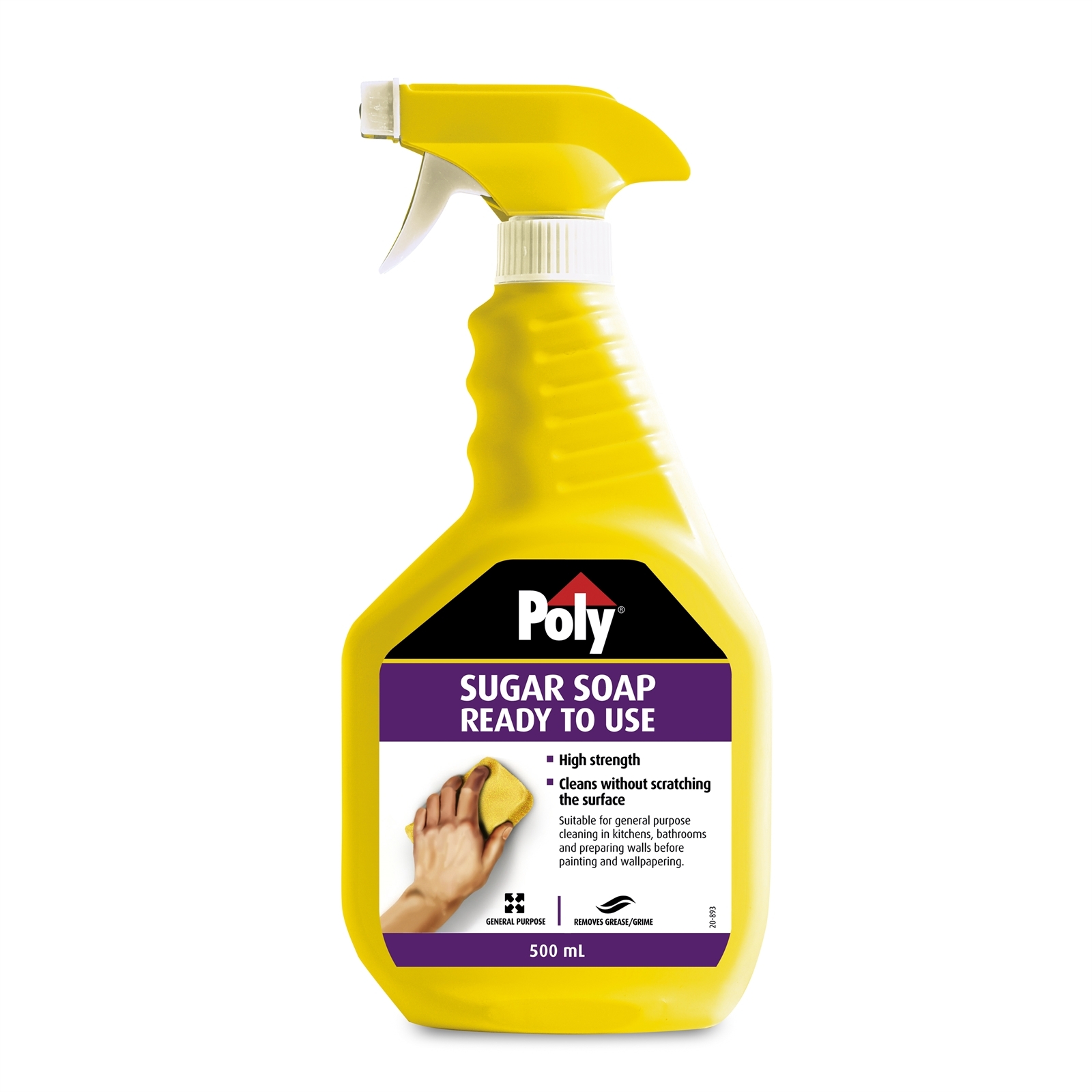 Poly 500ml Ready To Use Sugar Soap Bunnings Australia