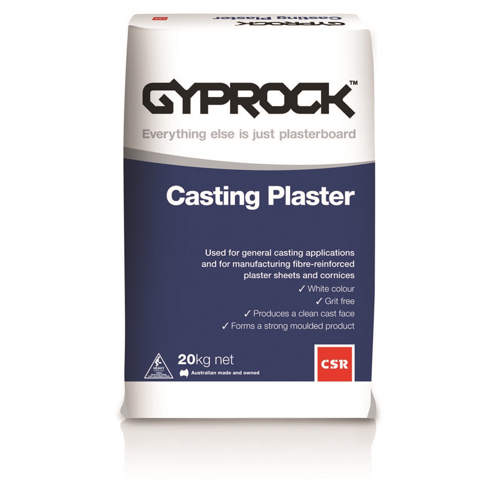 Gyprock CSR 20kg Casting Plaster Bunnings Australia