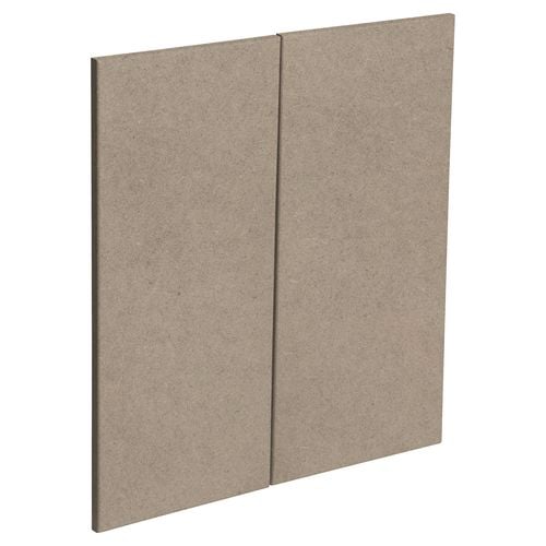 Kaboodle Raw Board Modern Corner Base Doors 2 Pack Bunnings Australia