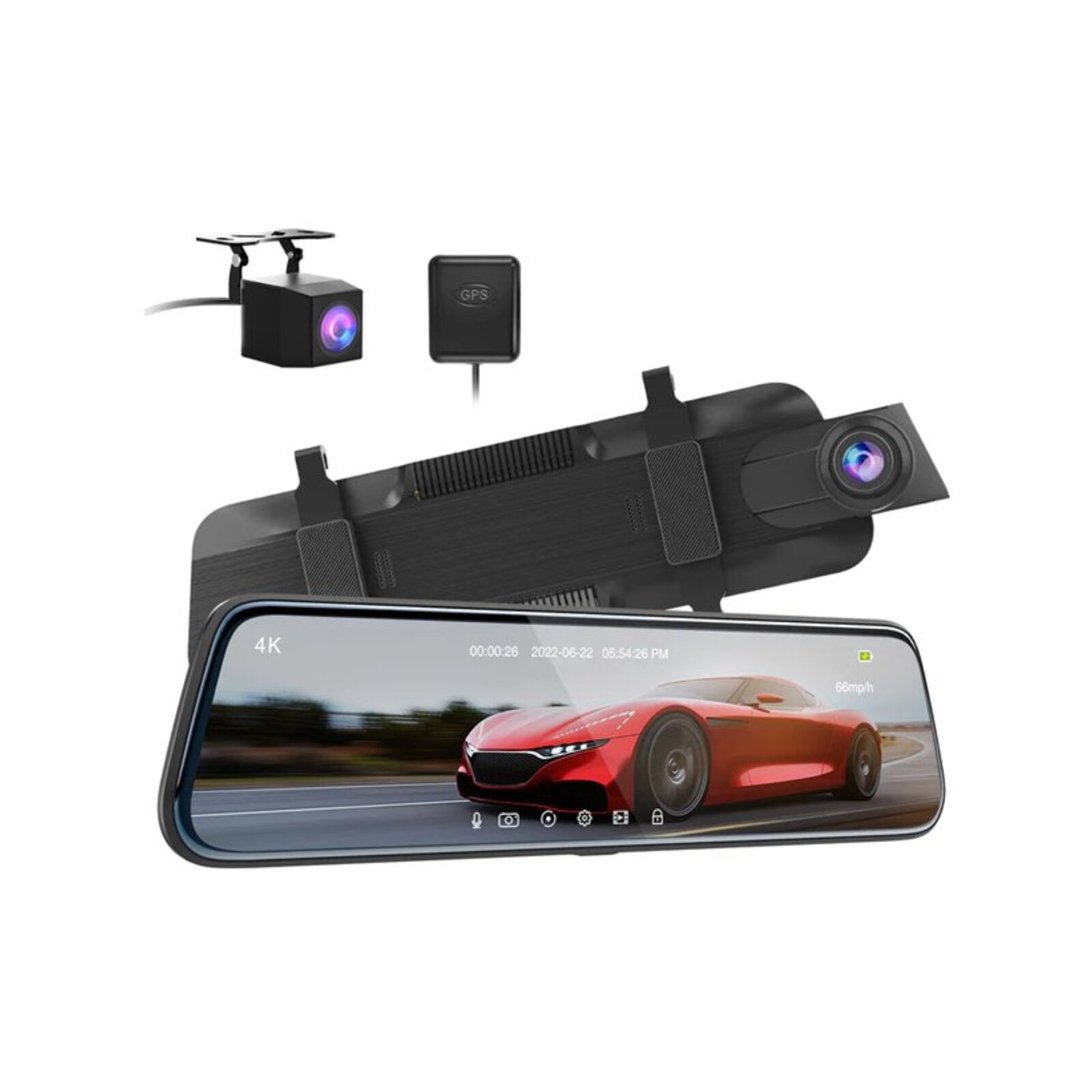 Thieye Carview 4 Mirror Dash Camera 4K 10