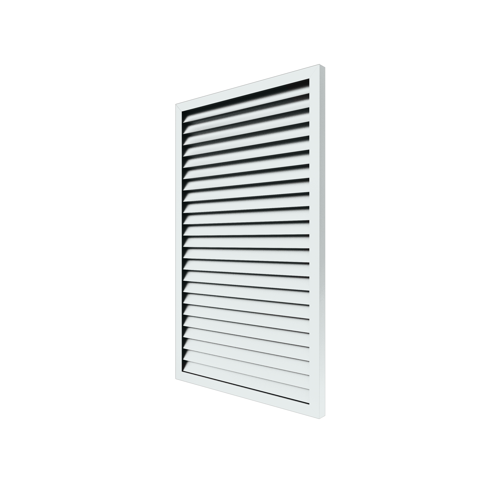 Protector Aluminium 900 x 1500mm Welded 65 x 16mm Louver Panel - Pearl ...