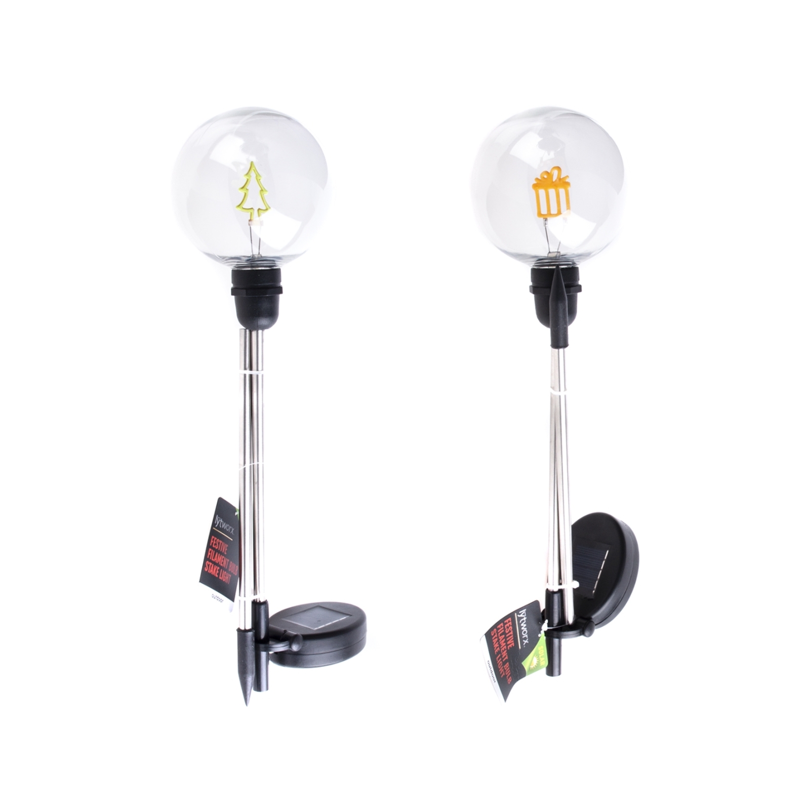 Lytworx Solar Festive Filament Bulb Stake Light Assorted Bunnings New