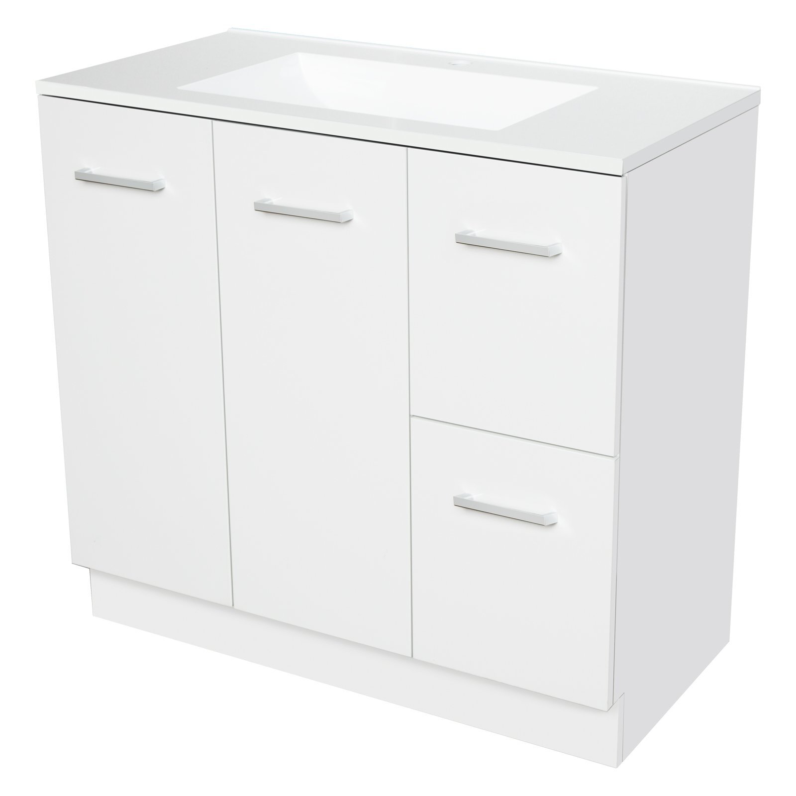 Estilo 900mm Bathroom Vanity With SMC Basin Top And 1 Tap Hole