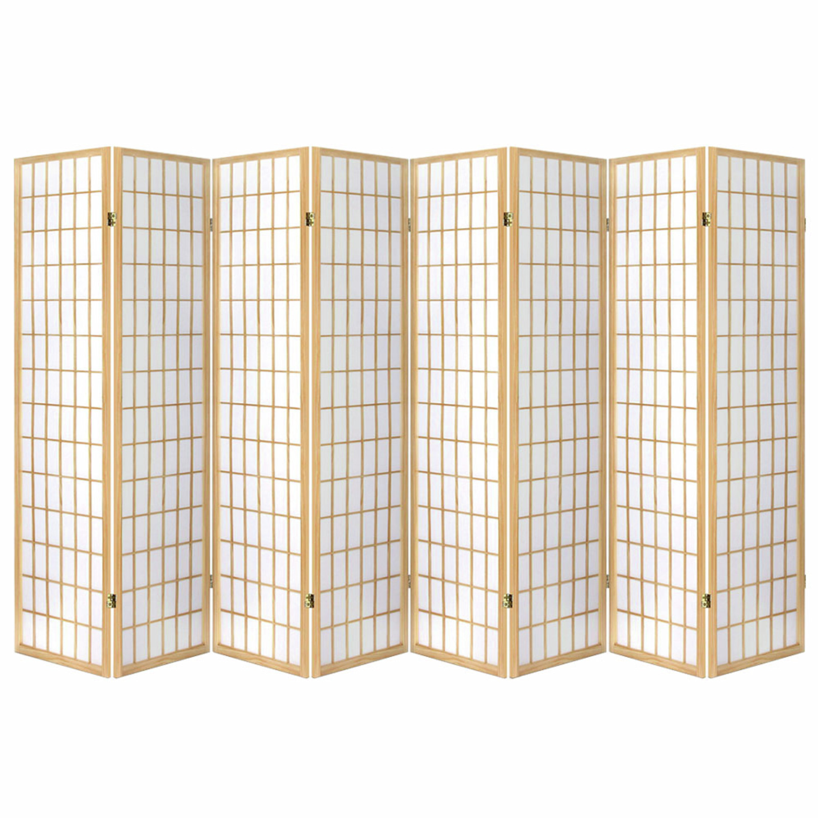Artiss 8 Panel Room Divider Screen Privacy Dividers Wood Stand Oriental