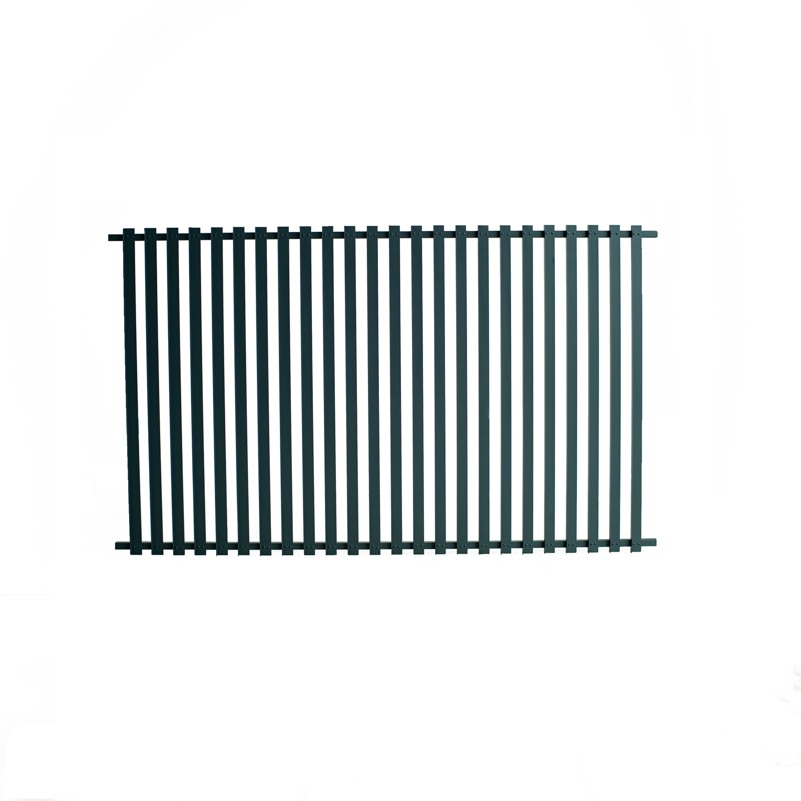 RapidFence 2000 x 1200mm Dark Grey Angle Blade Fence Panel Bunnings Australia