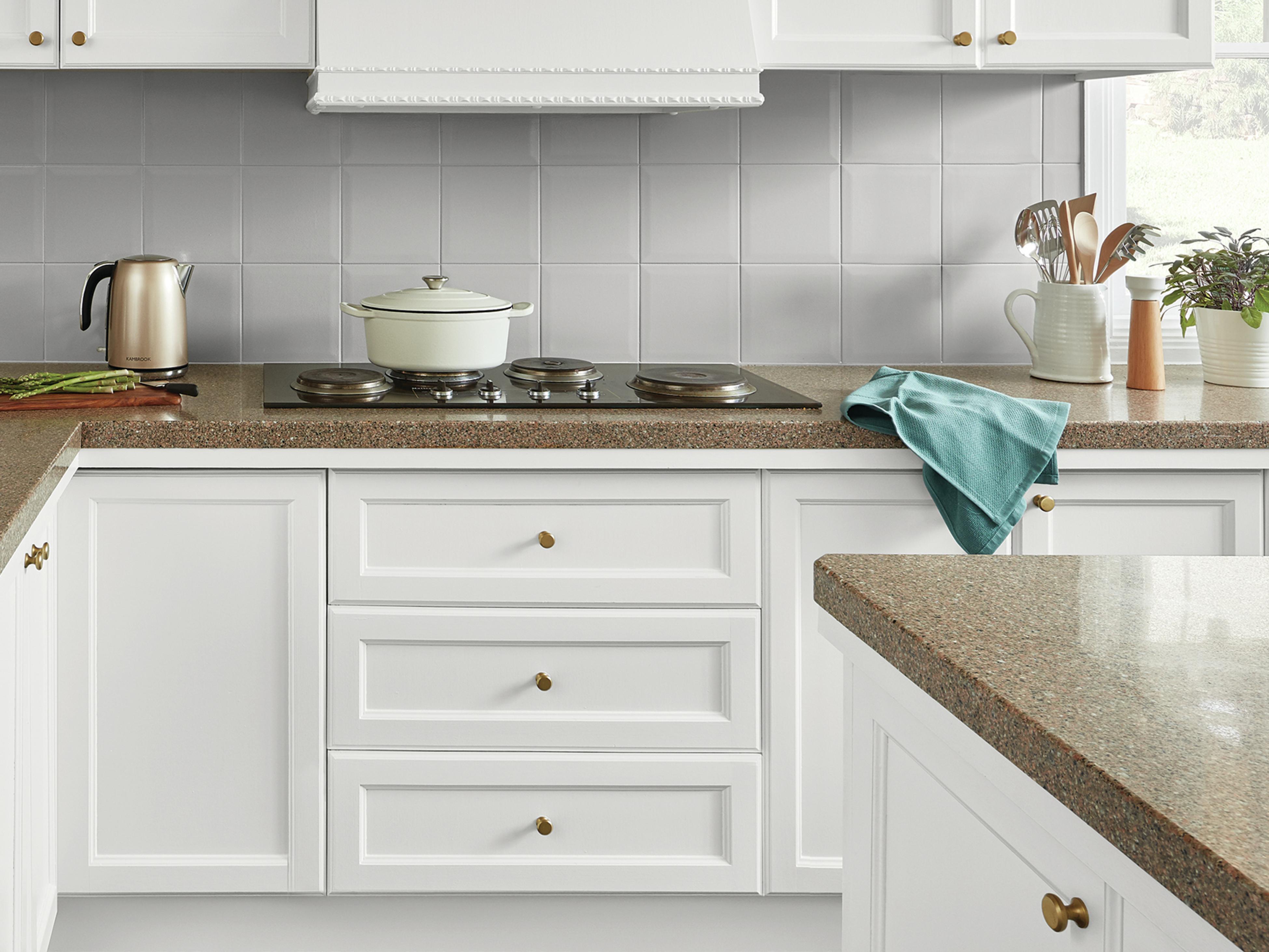 Refresh your cabinet doors with Dulux Renovation Range paint