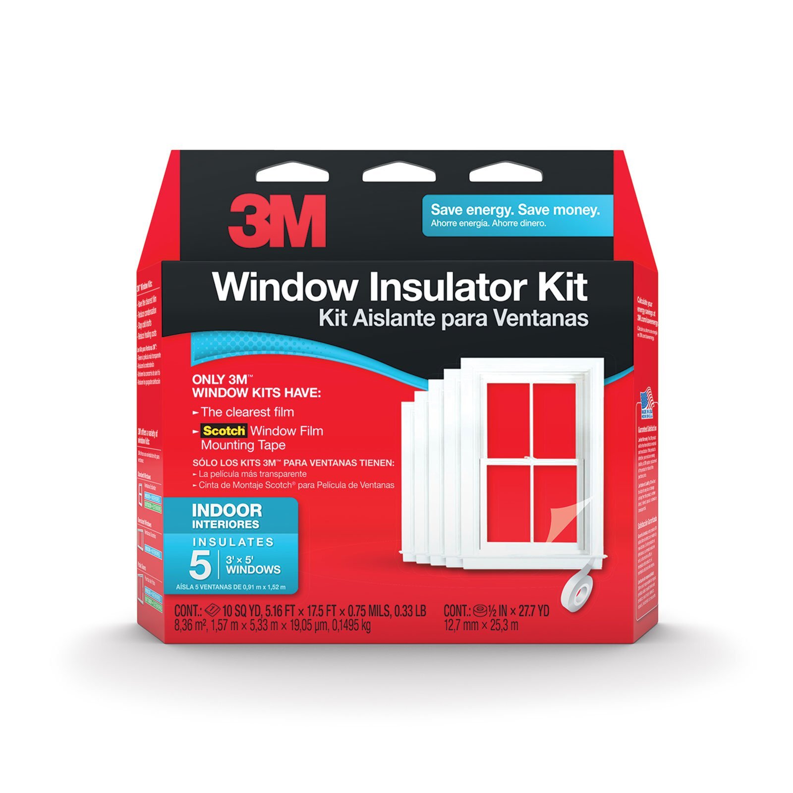 3M Window Insulator Kit - 5 Windows