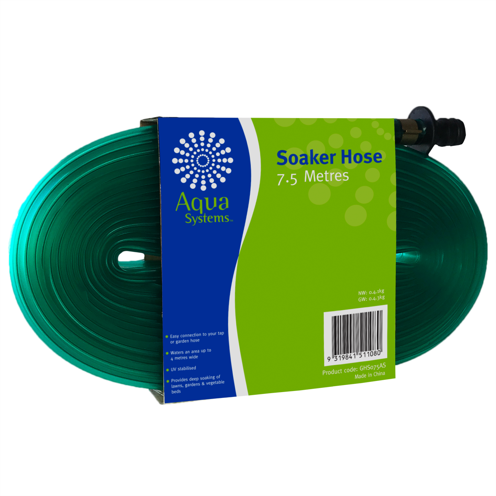 Aqua Systems 7.5m Fitted Soaker Hose Bunnings Australia