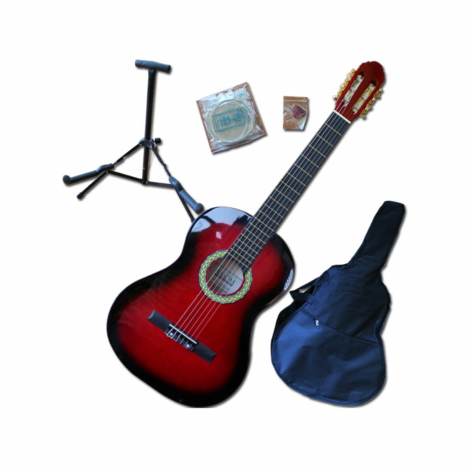 Axiom Children's Guitar Pack - 3/4 Size Red - Bunnings Australia