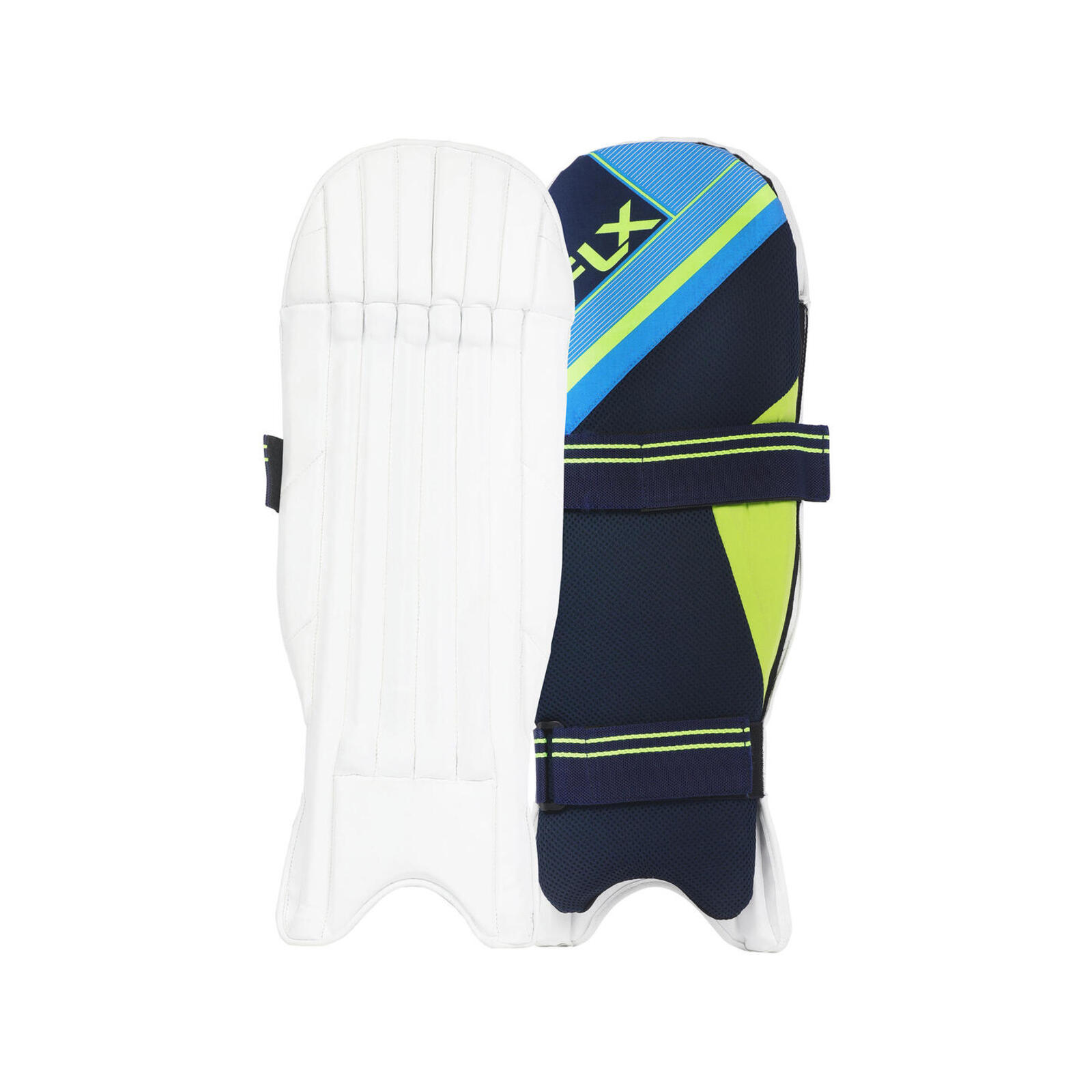 Flx Junior 100 Wicket Keeping Pads White Bunnings Australia
