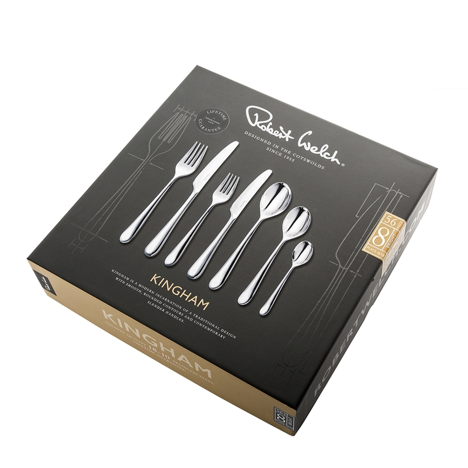 Robert Welch Kingham Cutlery Set 56 Piece Bunnings Australia