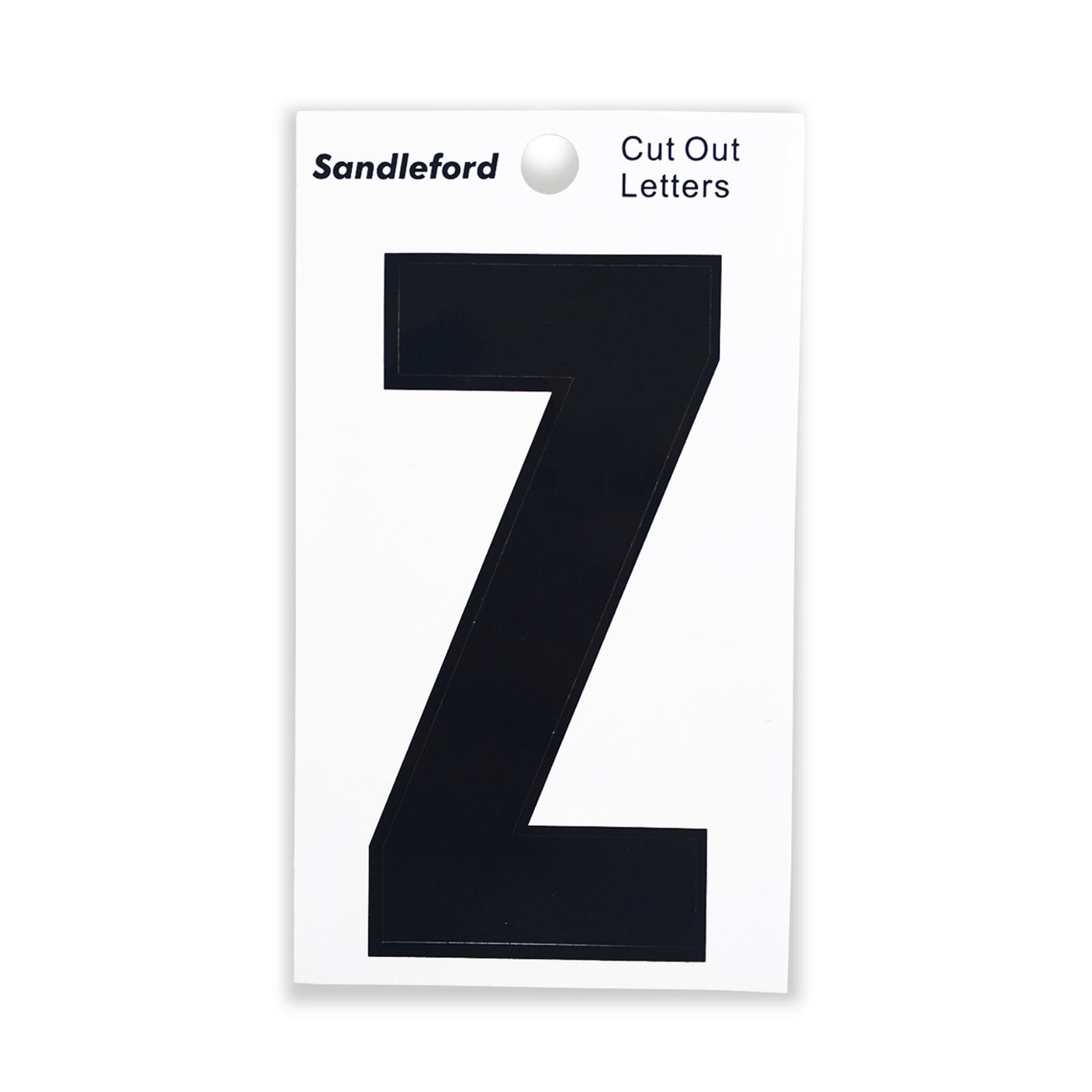 Sandleford 85mm Black Cut Out Self Adhesive House Letter Z - Bunnings ...