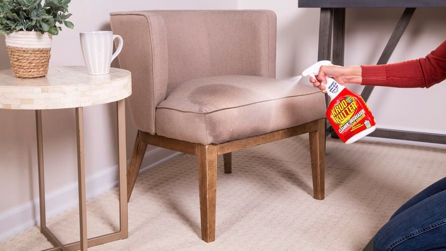 Transforming fabrics with the gentle might of our cleaner & degreaser spray – say hello to a chair that's as good as new