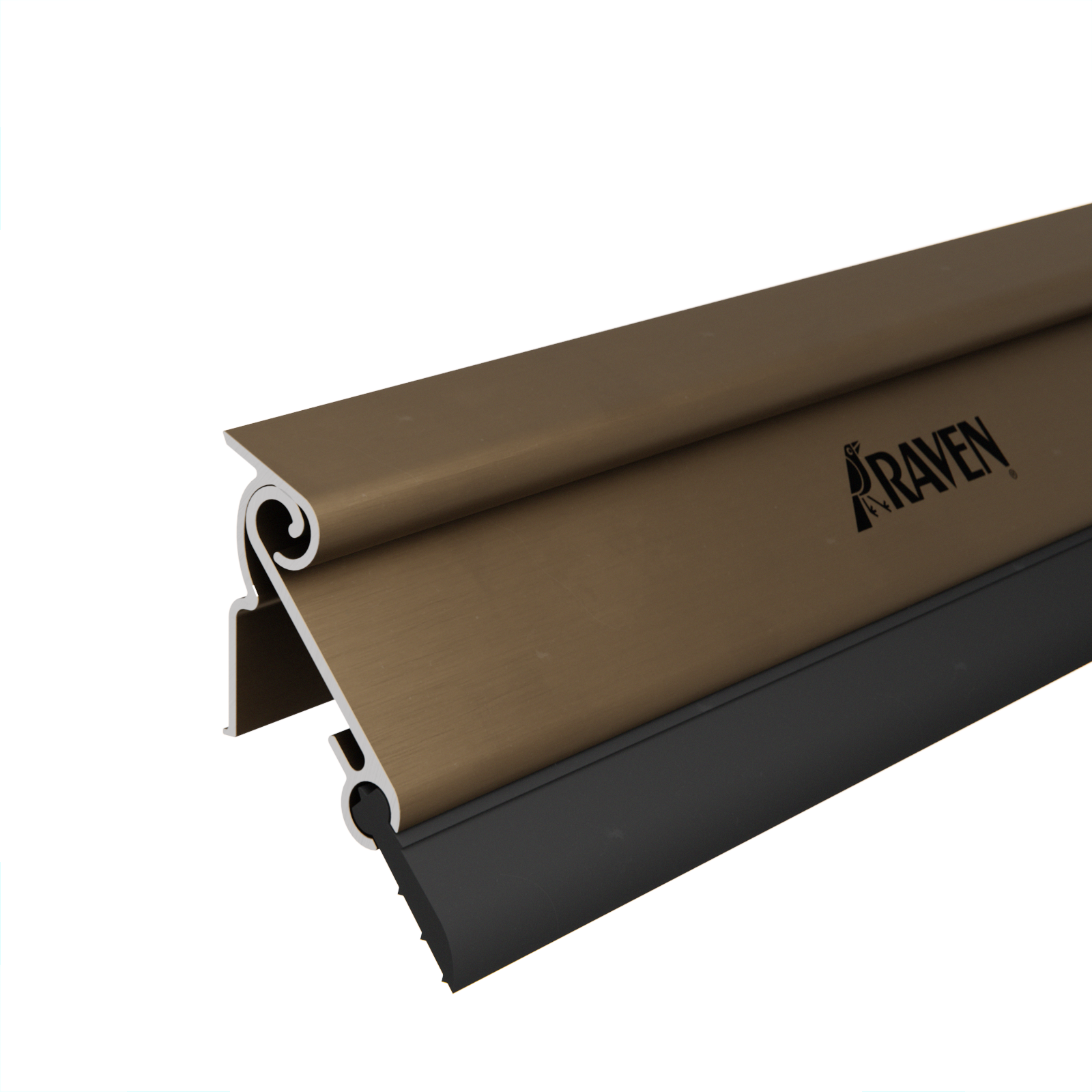 Raven 920mm Bronze Anodised RP3 Automatic Weather Door Seal Bunnings Australia