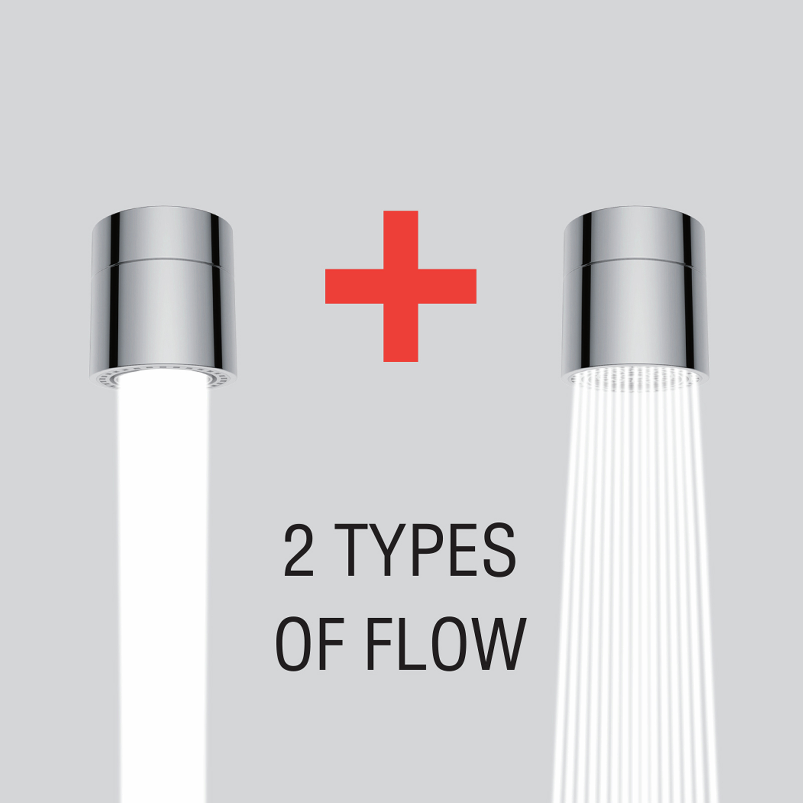 EnduraSeal WELS 5 Star 6L/min Chrome Female MultiFunction Swivel