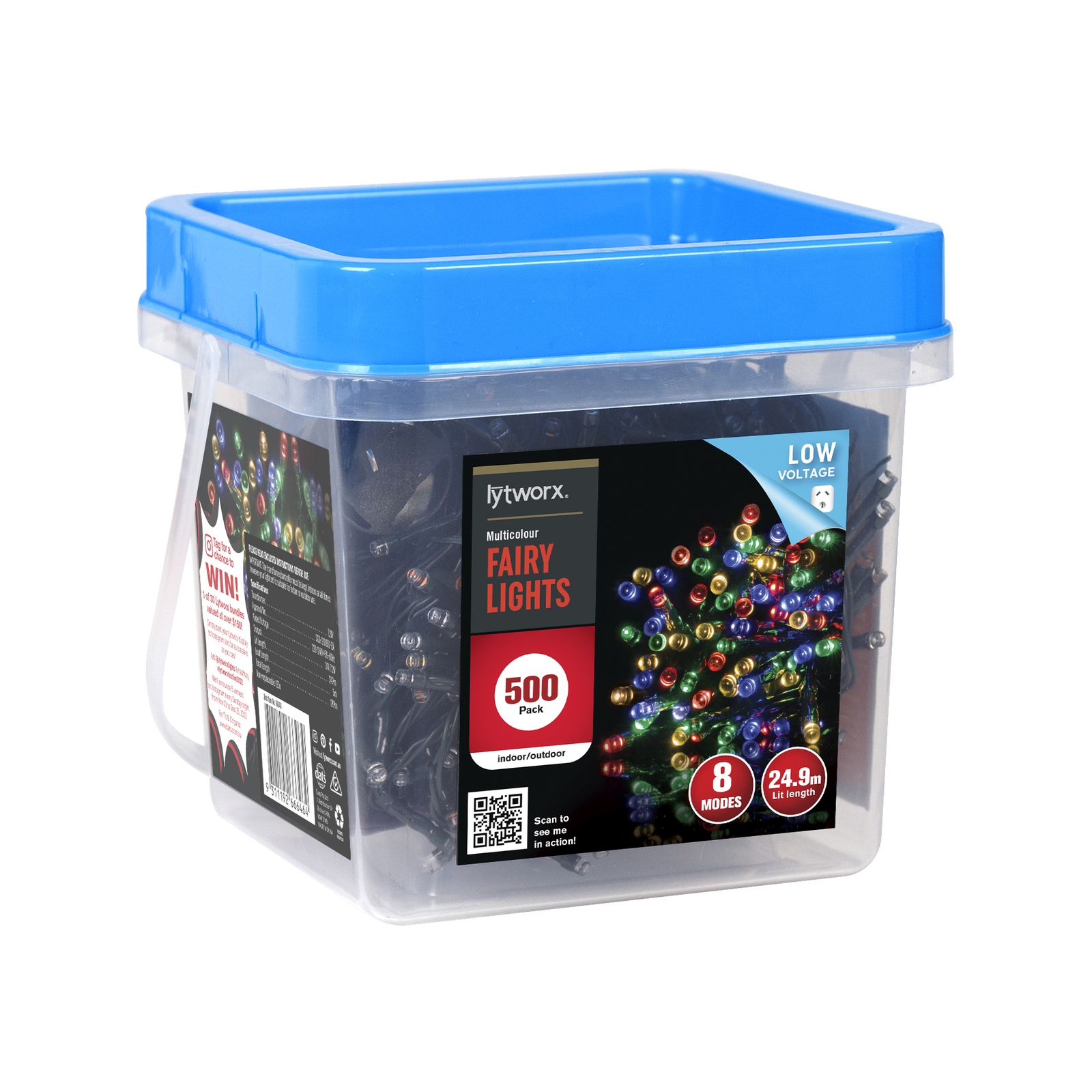 Lytworx 500 Multicolour LED Fairy Lights Bunnings New Zealand