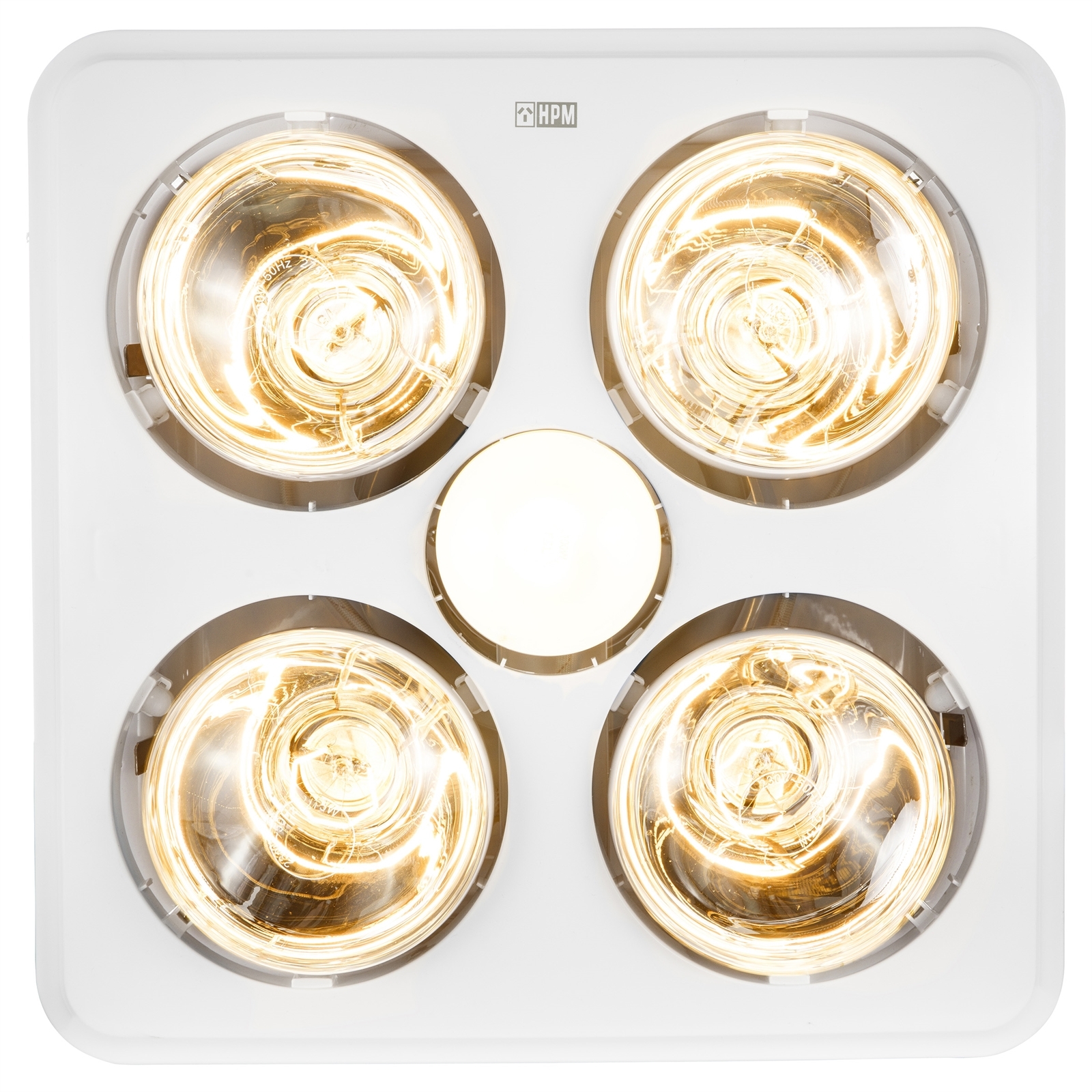 HPM White 3 In 1 Bathroom Heat / Fan / Light - Bunnings New Zealand