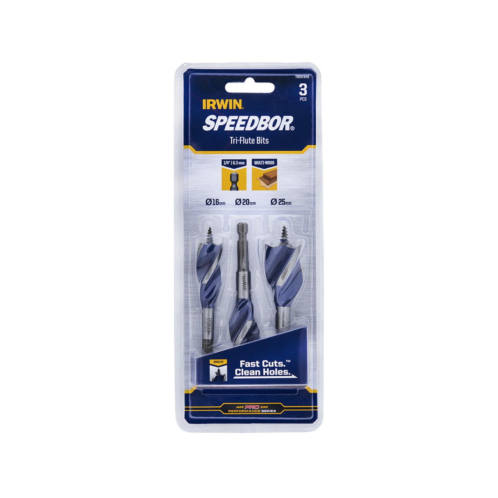 Irwin 3 Piece Speedbor Max Speed Bit Set - Bunnings New Zealand