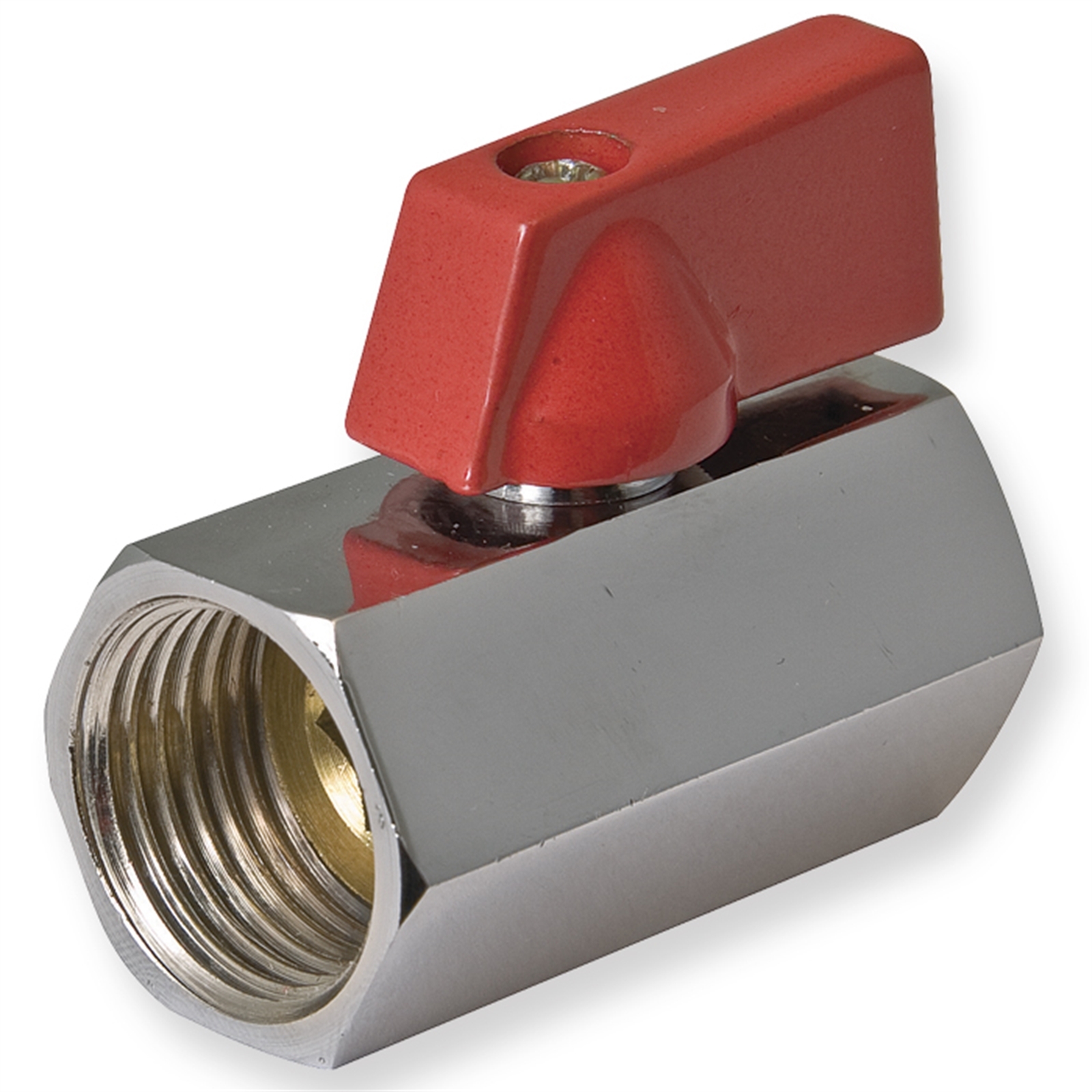 Jflex 1/4" BSP Female Mini Ball Valve Bunnings Australia