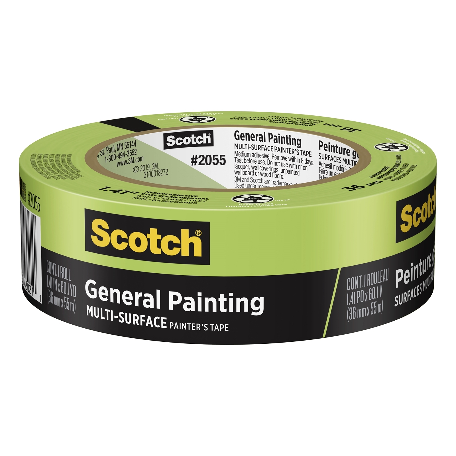 Scotch General Painting 36mm x 55m Painter’s Masking Tape Bunnings