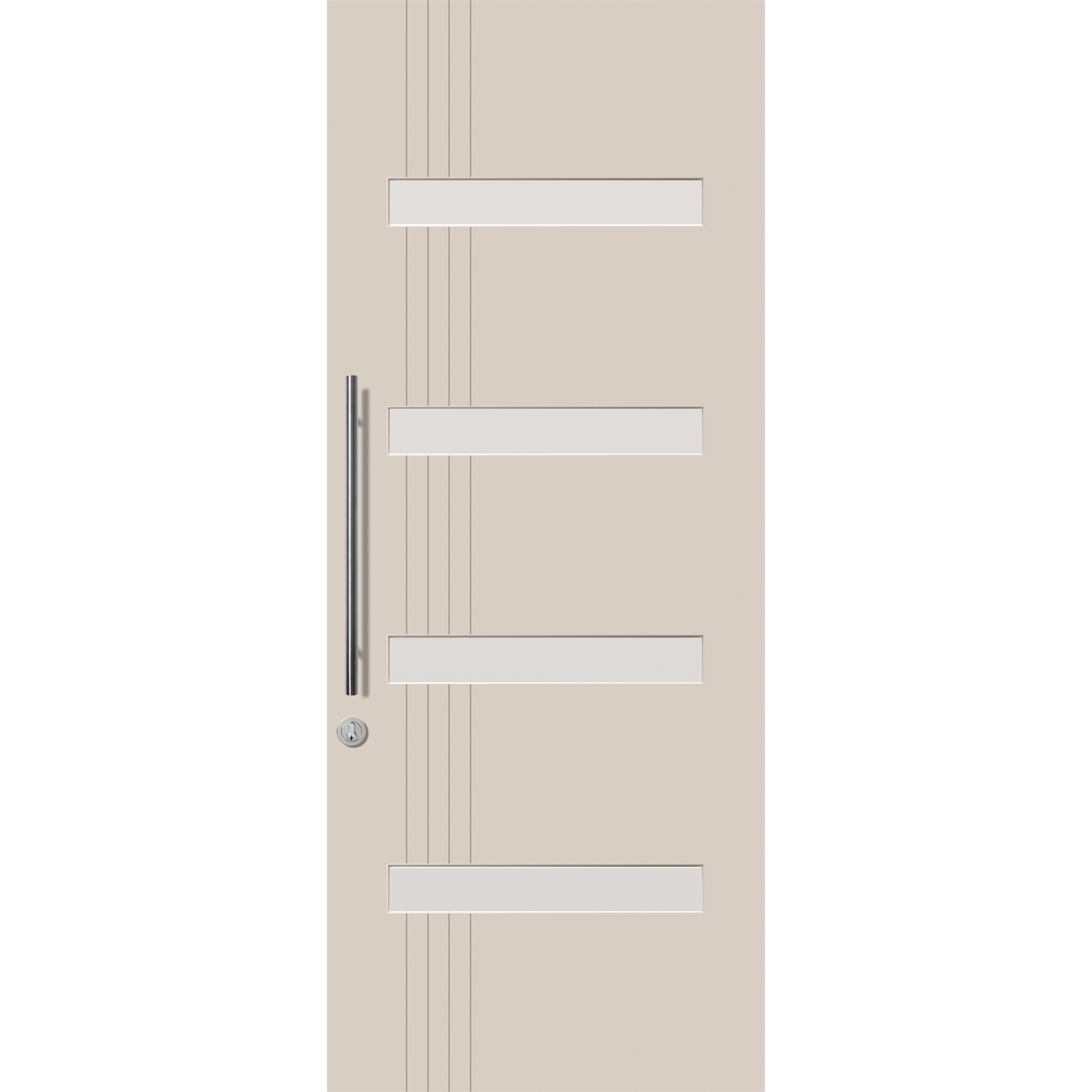 Corinthian Doors 2040 X 820 X 40mm Studio Translucent Glazed Entrance ...