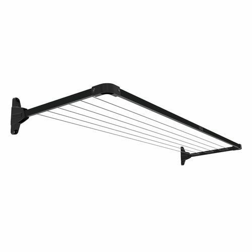Daytek Anthracite Black Slim Fold Down Clothesline MK2 LL Bunnings