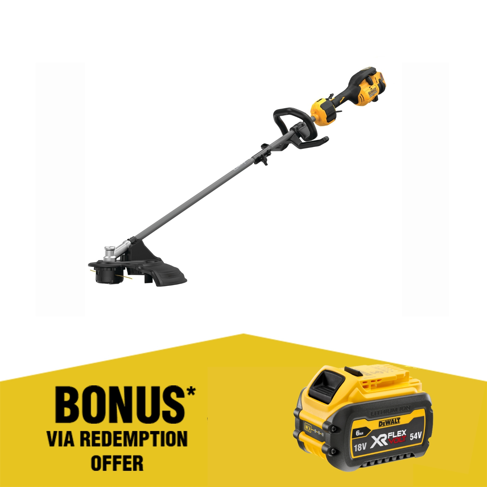 DeWALT Flexvolt Split Shaft Line Trimmer DCM5713NXE Skin Only