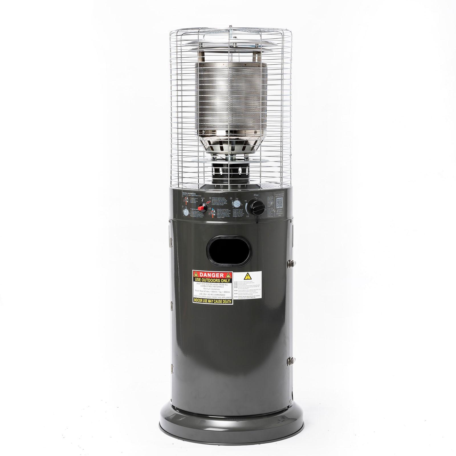 Mimosa Charcoal Outdoor Area Gas Heater Bunnings Australia