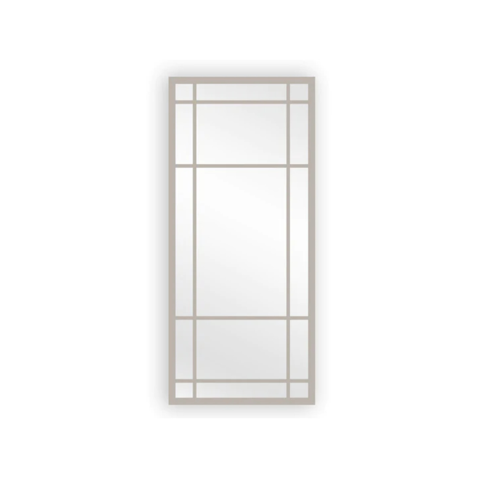 Window Style Mirror Full Length Champagne 80x180 CM Bunnings Australia