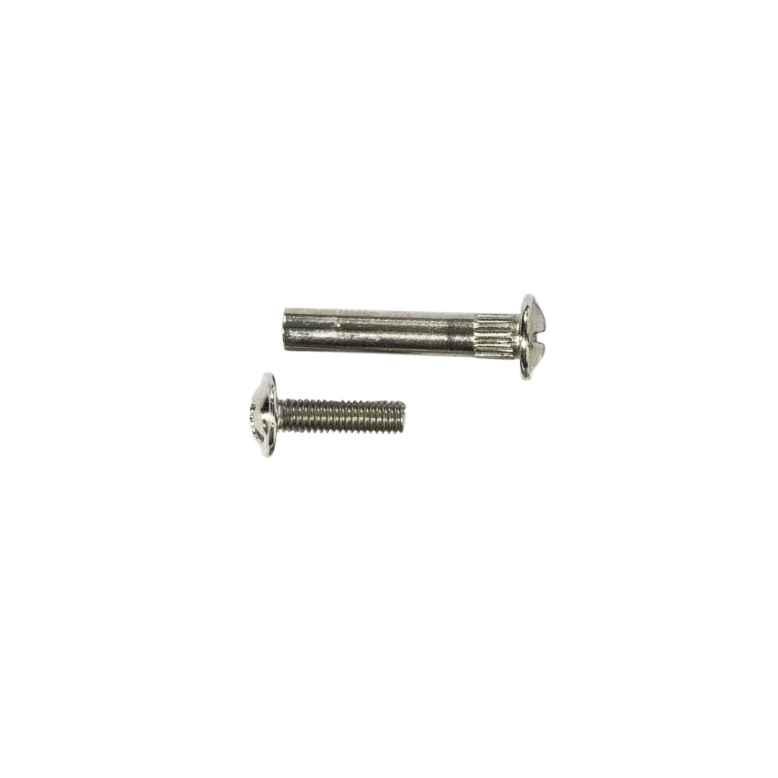 Hafele M4 Nickel Plated Screw And Sleeve 8 Pack Bunnings Australia
