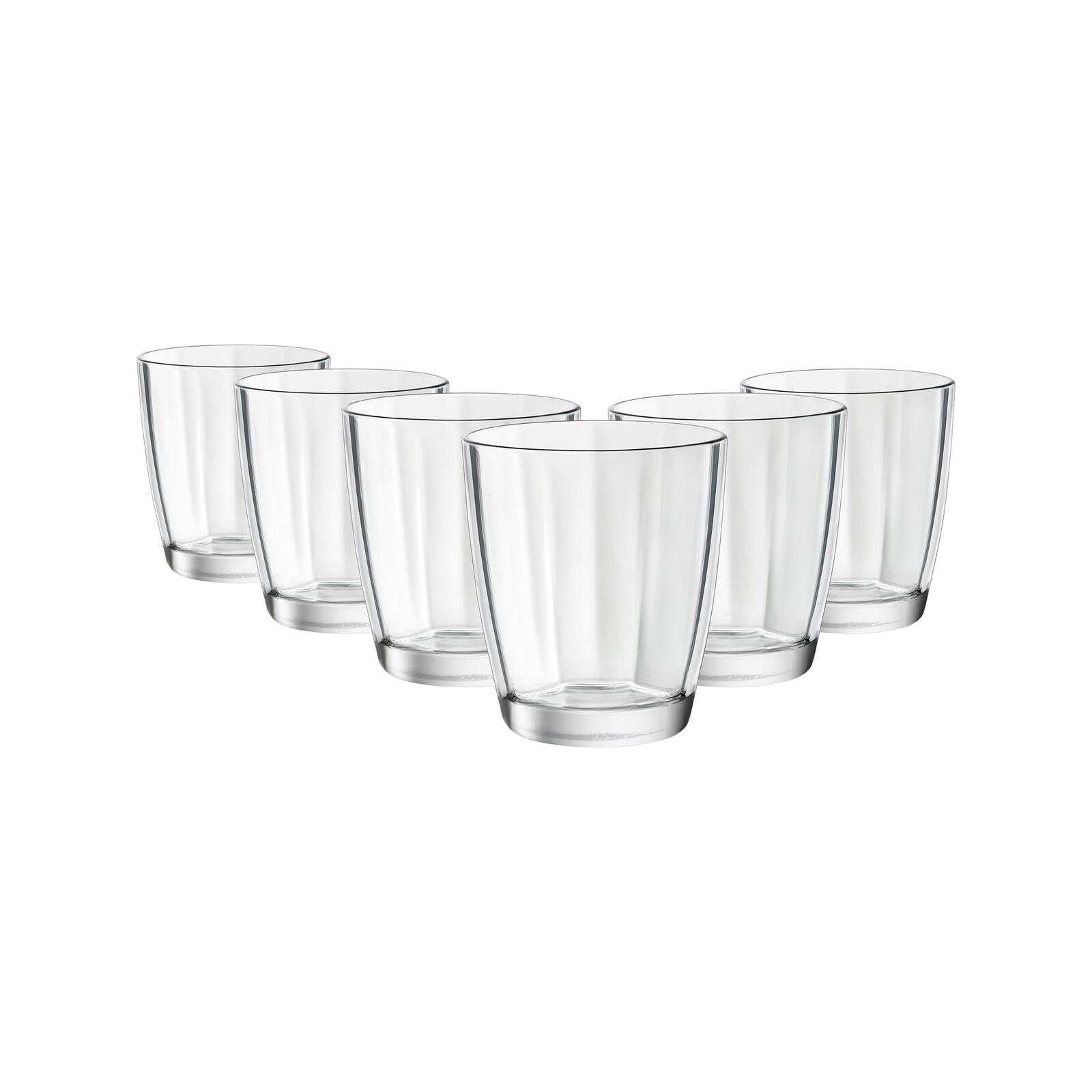 Bormioli Rocco Pulsar Glass Whiskey Tumblers - 390ml - Clear - Pack of ...