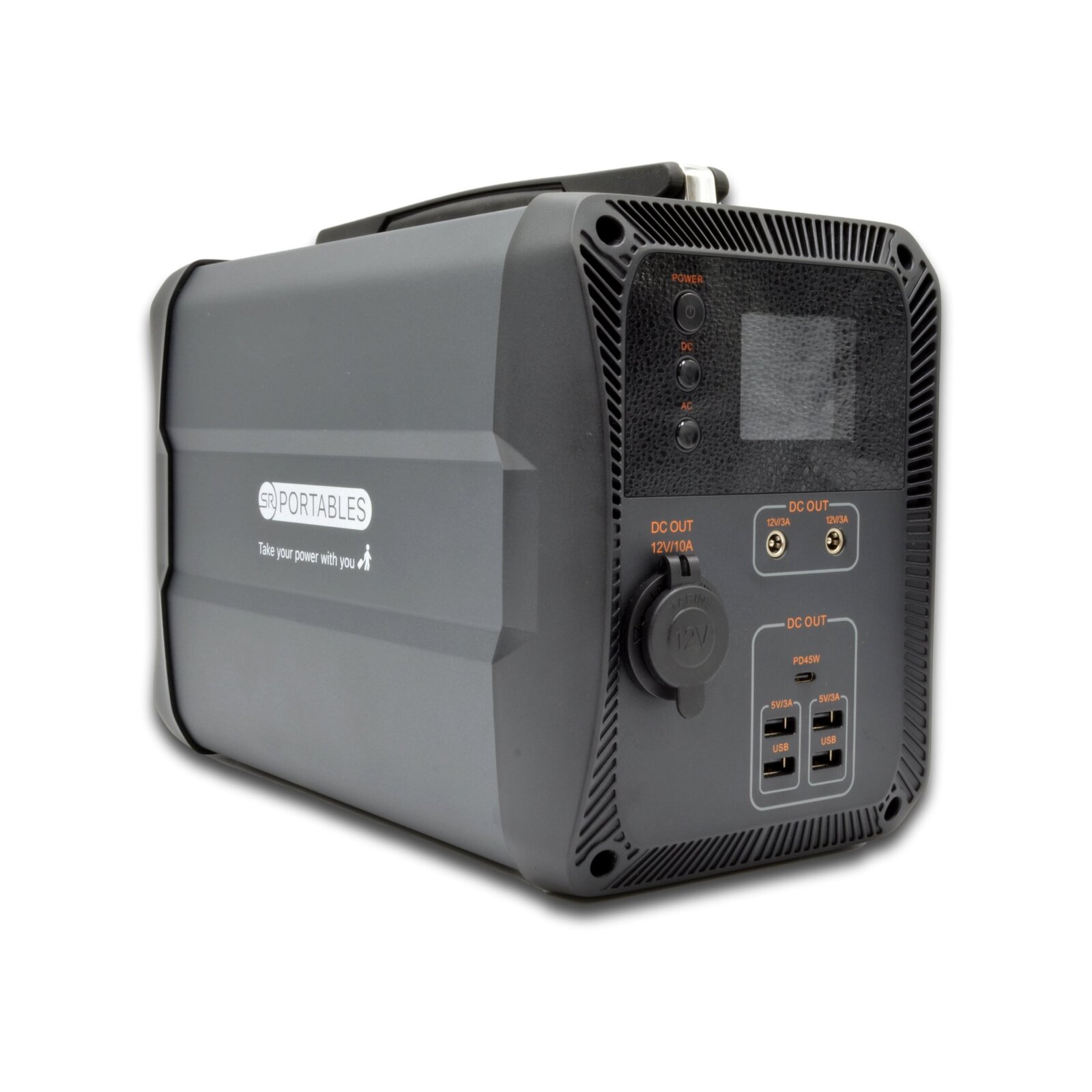 SR Portables Cleo 400wh 33ah Portable Lithium Solar Generator Plus 200w