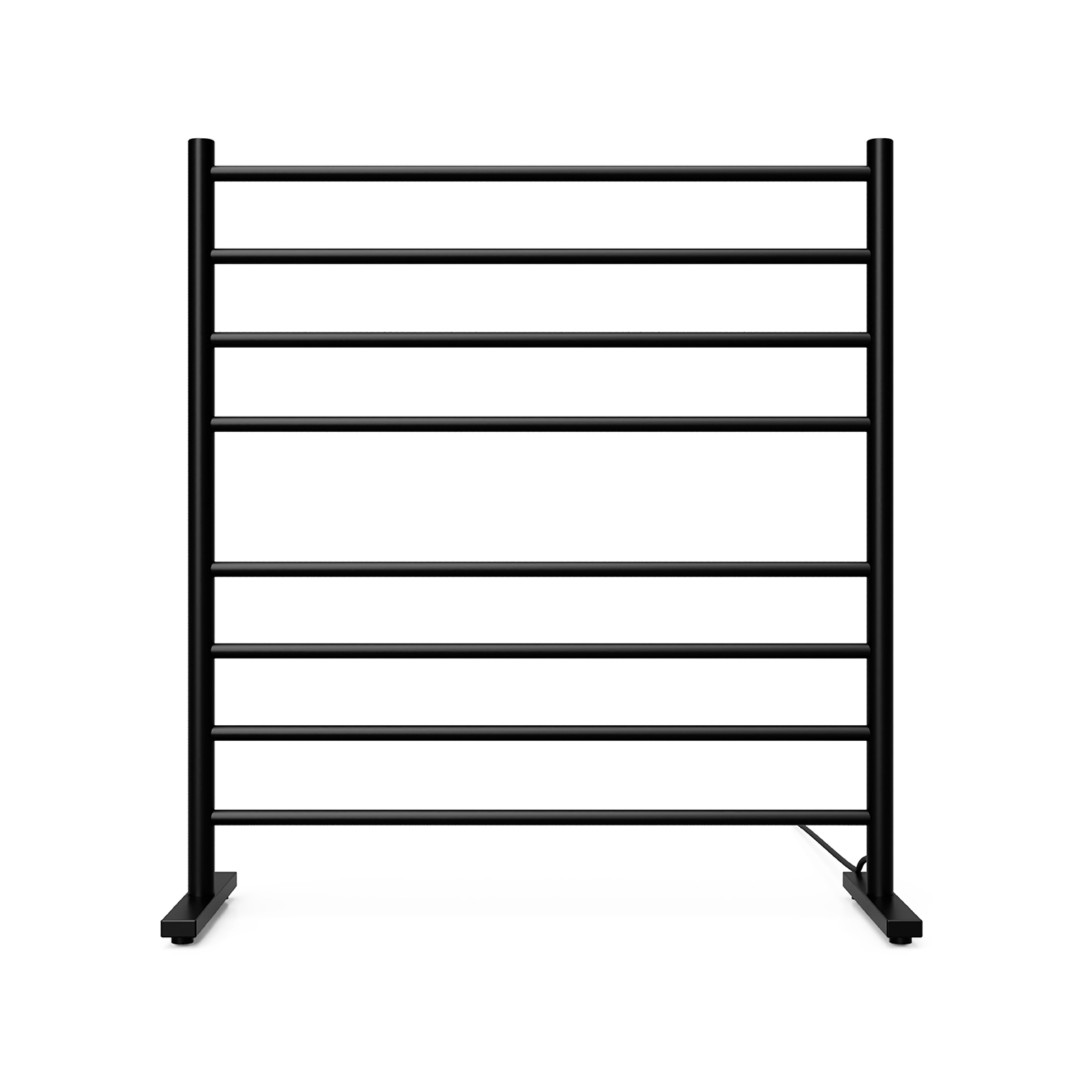 Forme 850mm Black Freestanding Heated Towel Rail Bunnings Australia