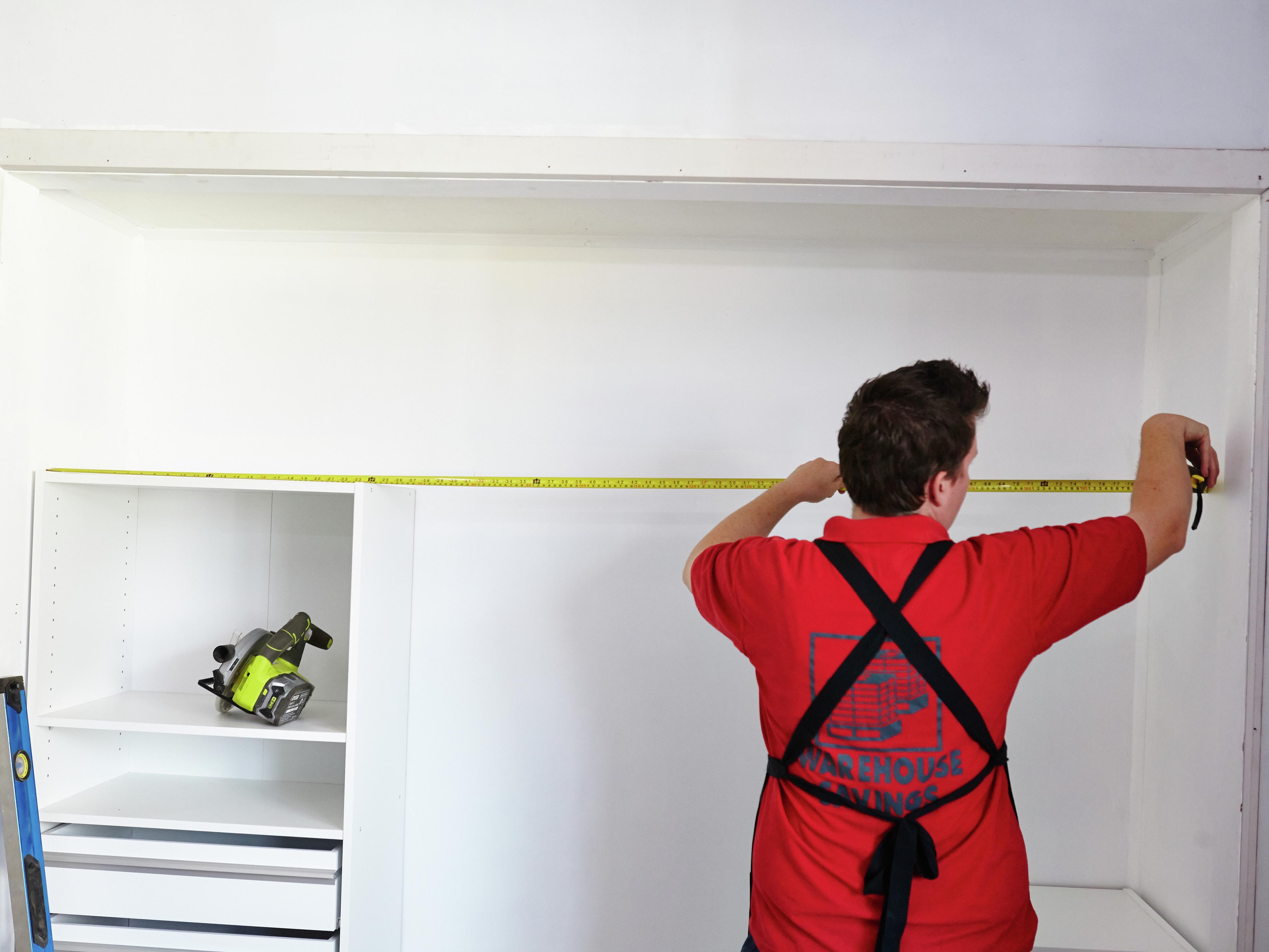 Shelf inserts for discount wardrobes