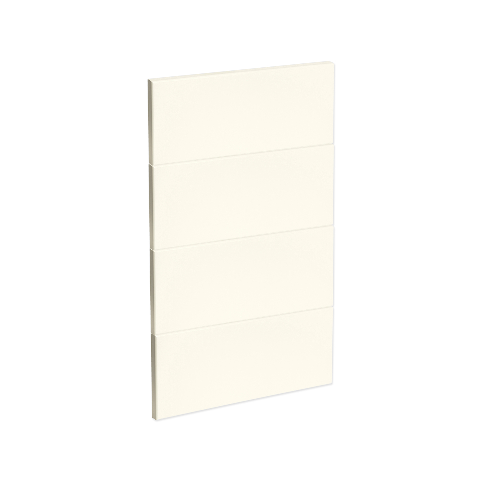 Kaboodle 450mm Antique White Modern Drawer Panel 4 Pack Bunnings