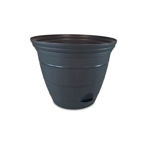 Eden 20cm Charcoal Roman Self Watering Planter Bunnings Australia