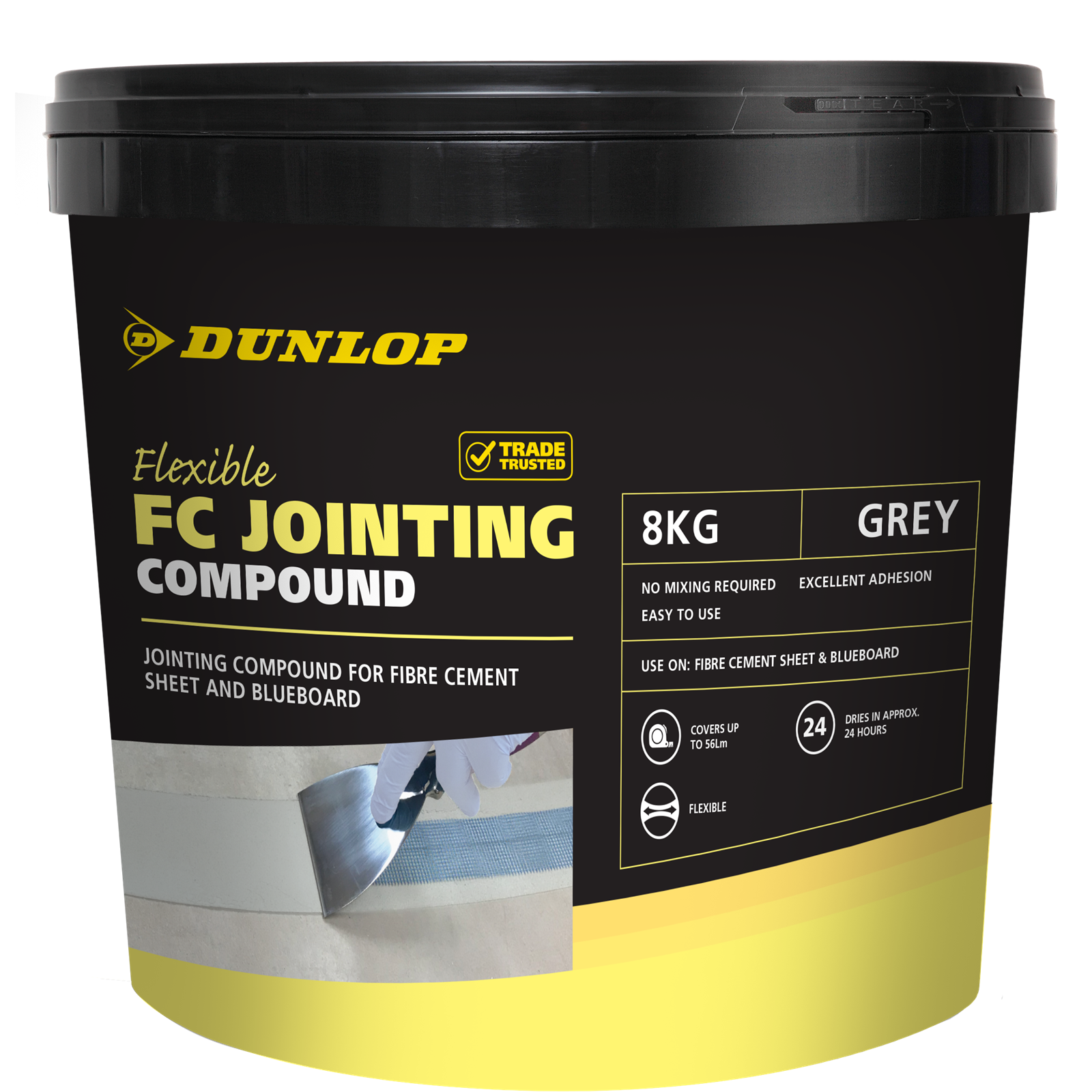 Dunlop 8kg Fibre Cement Jointing Compound Bunnings Australia